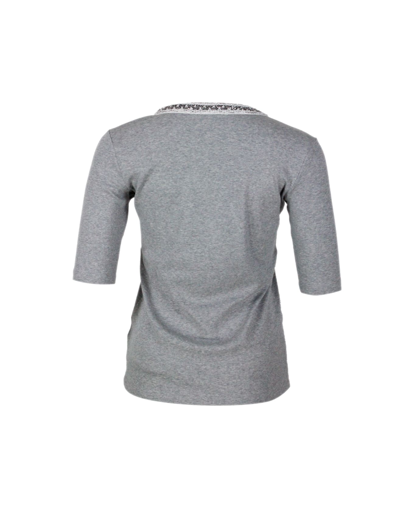 Fabiana Filippi T-Shirt - Grey
