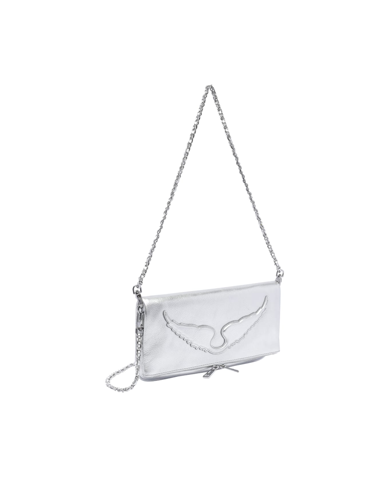 Zadig & Voltaire Rock Pochette - Silver