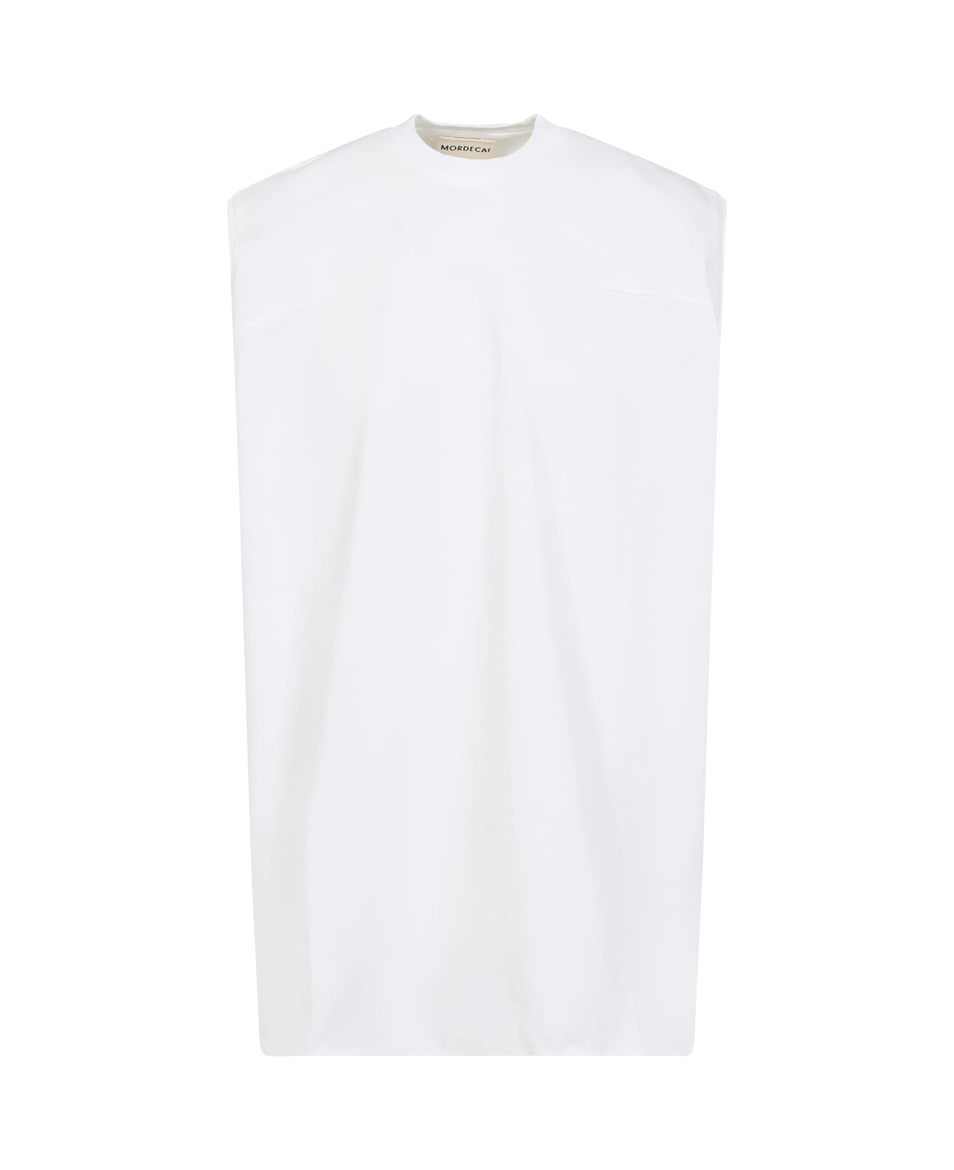 Mordecai Sleeve Less T-shirt - Alabastro