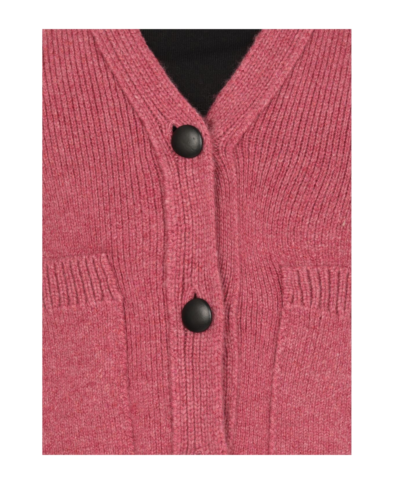 Khaite Scarlet Cardigan - Fuchsia