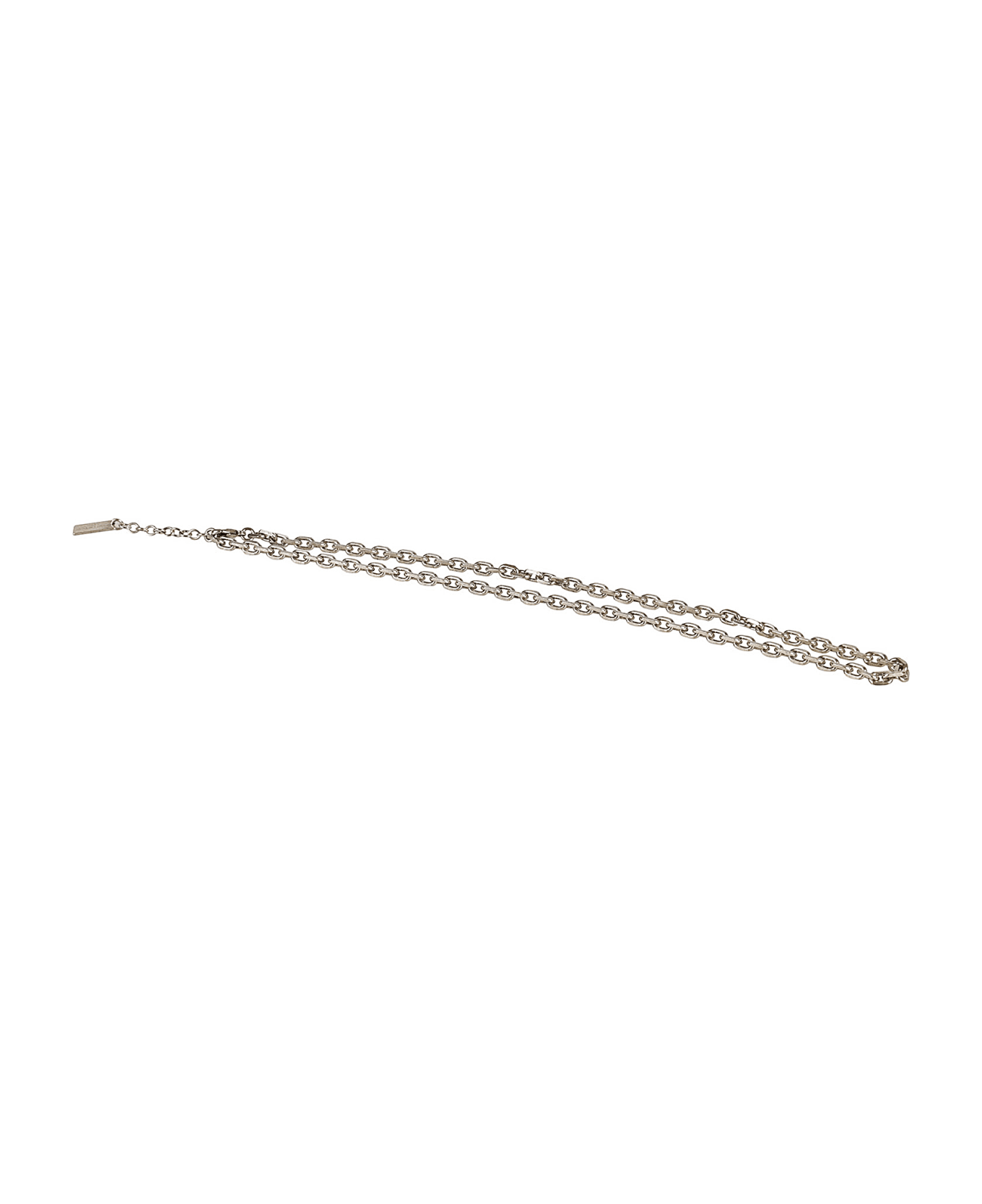 Saint Laurent Chain Necklace - Silver