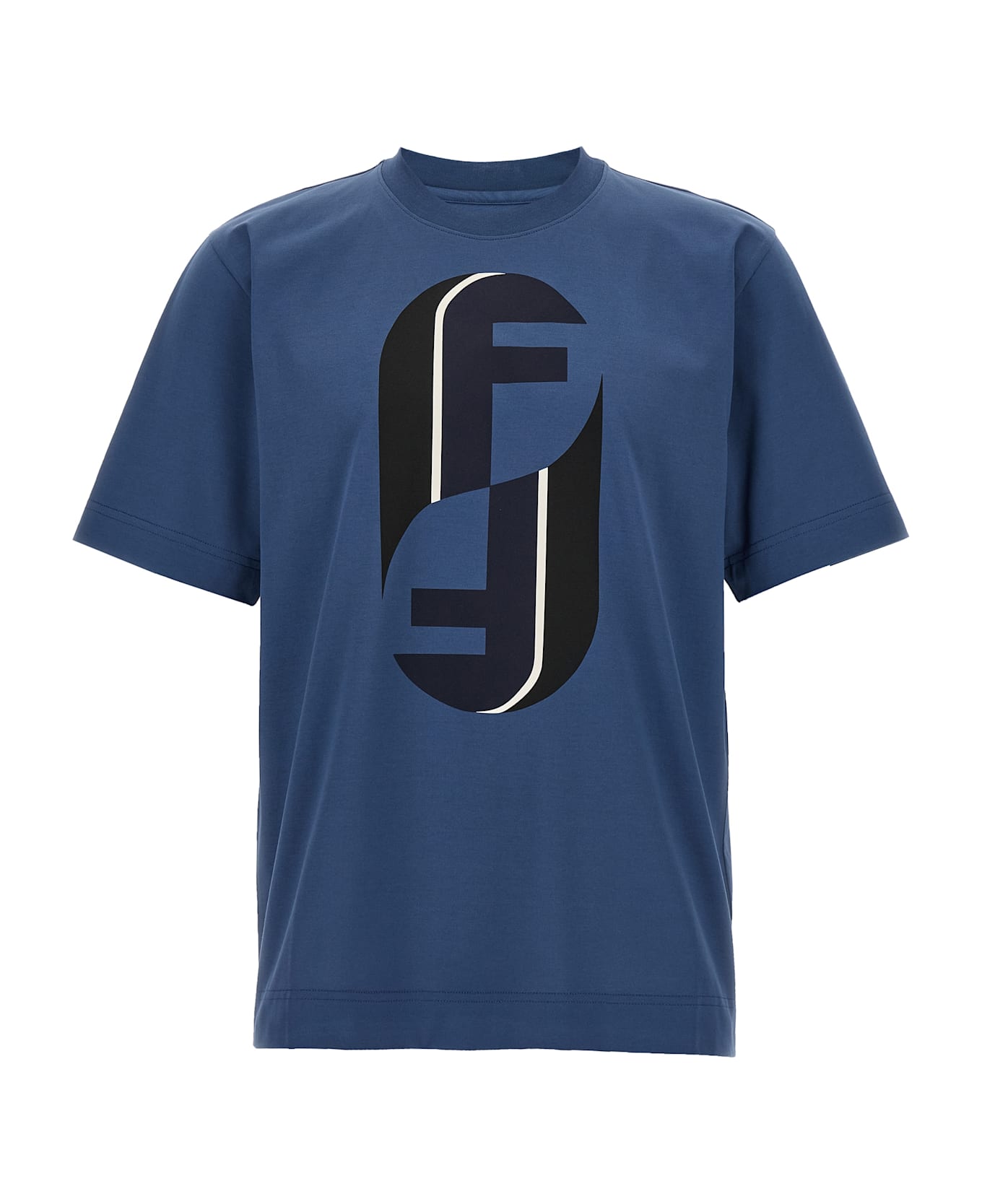 Fendi 'fendinity' T-shirt - Blue