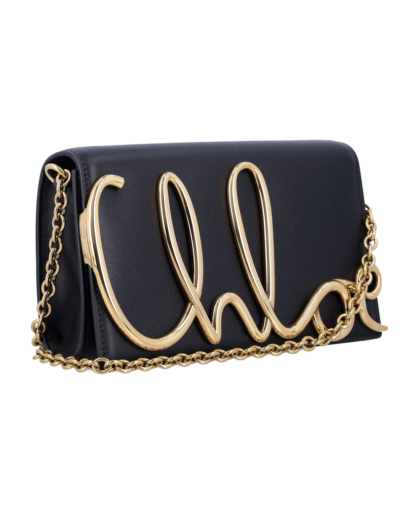 Chloé C Chloe Clutch - Black