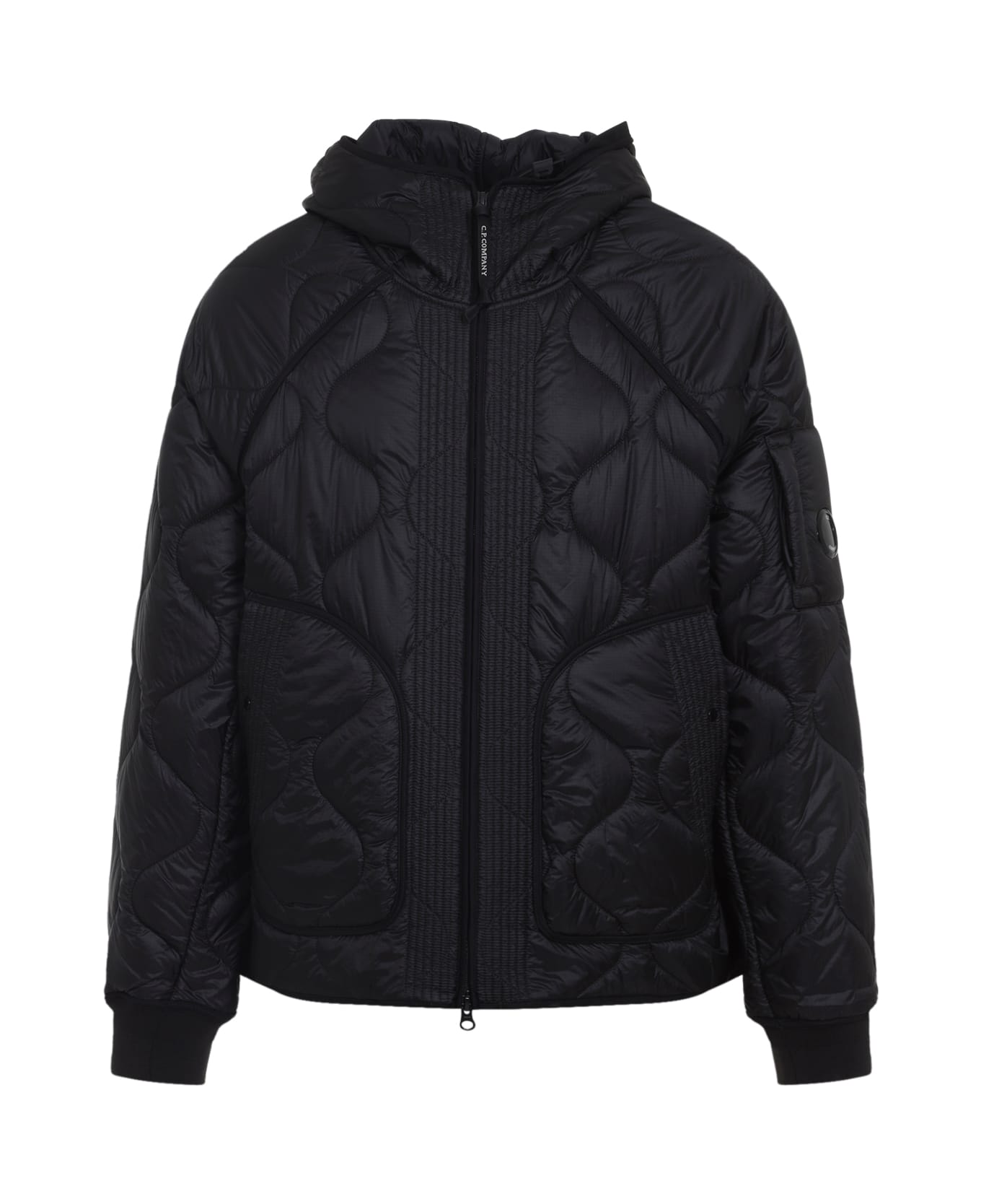 C.P. Company Outerwear Medium Jacket In Liner - Black