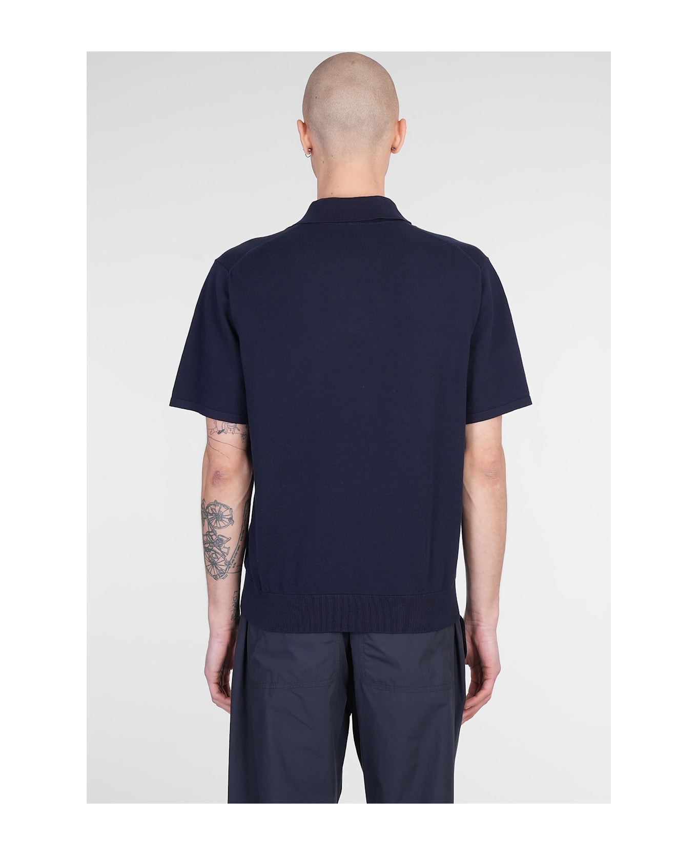 Paul Smith Polo In Blue Cotton - blue