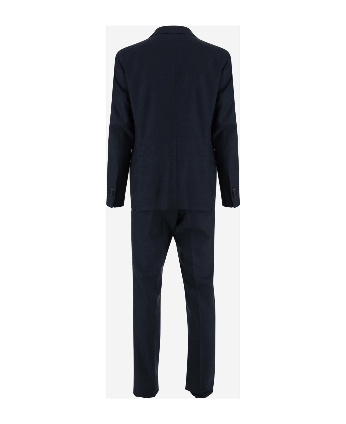 Tagliatore Virgin Wool Suit - Blue スーツ