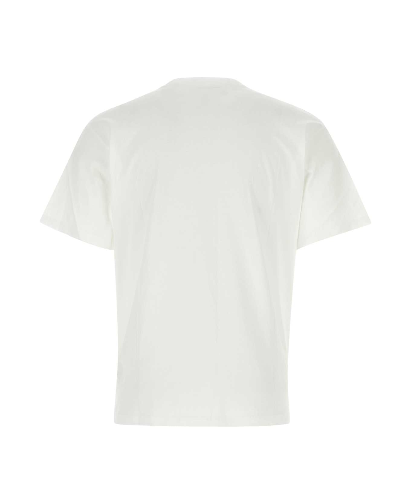 Aries White Cotton T-shirt - WHITE