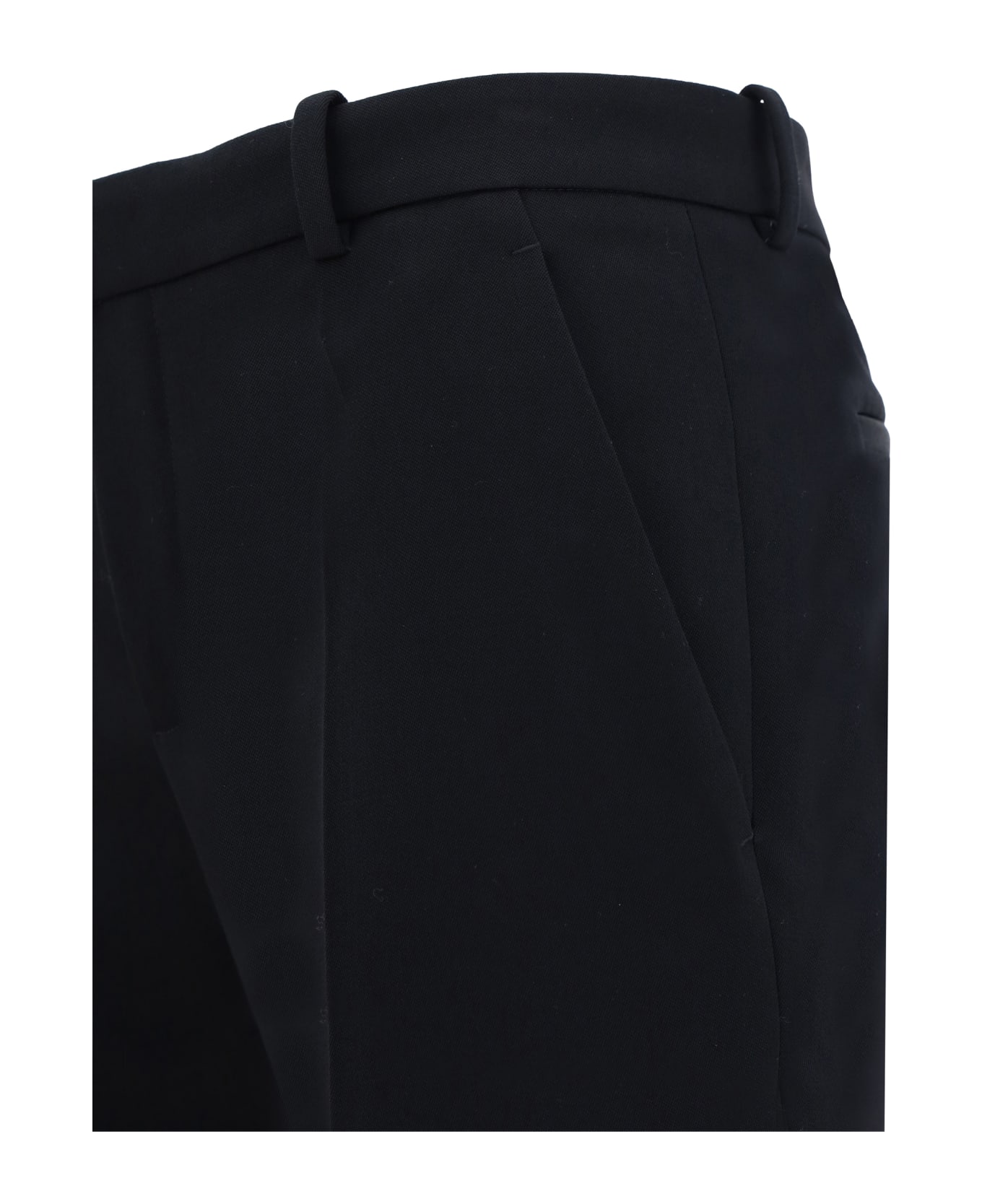 Saint Laurent Flared Smoking Pant - Noir