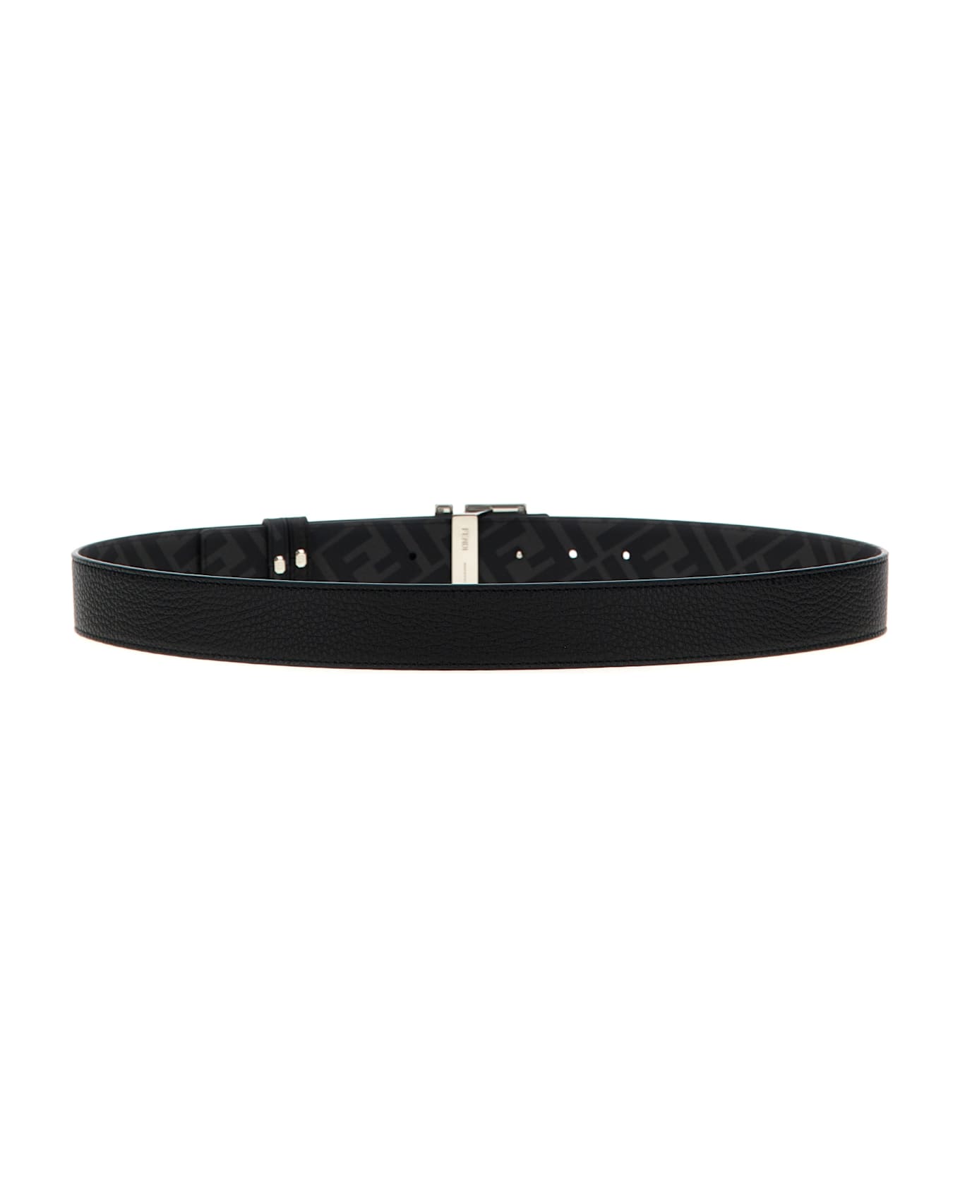 Fendi 
squared Ff
 Reversible Belt - BLACK