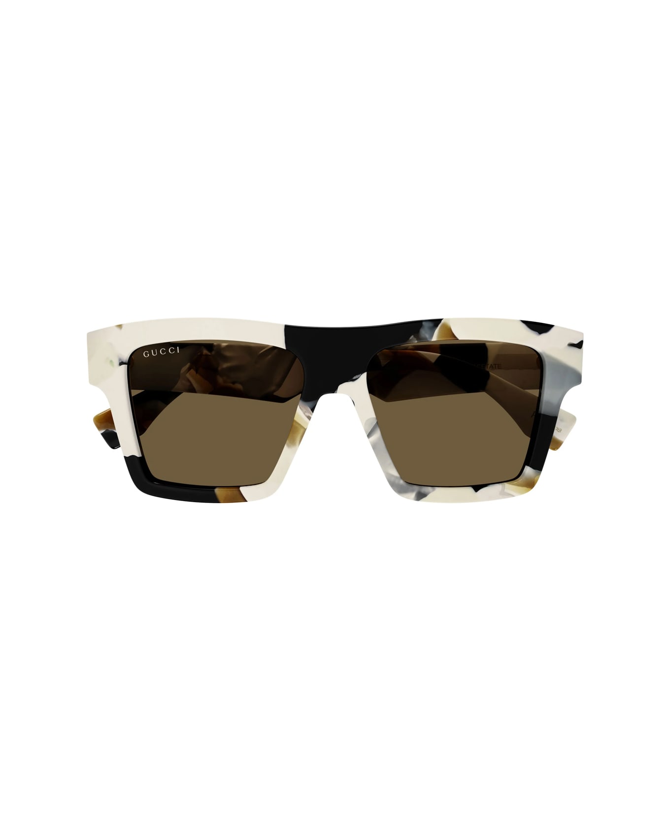 Gucci Eyewear Gg1623s Linea Lettering 002 Sunglasses - Bianco