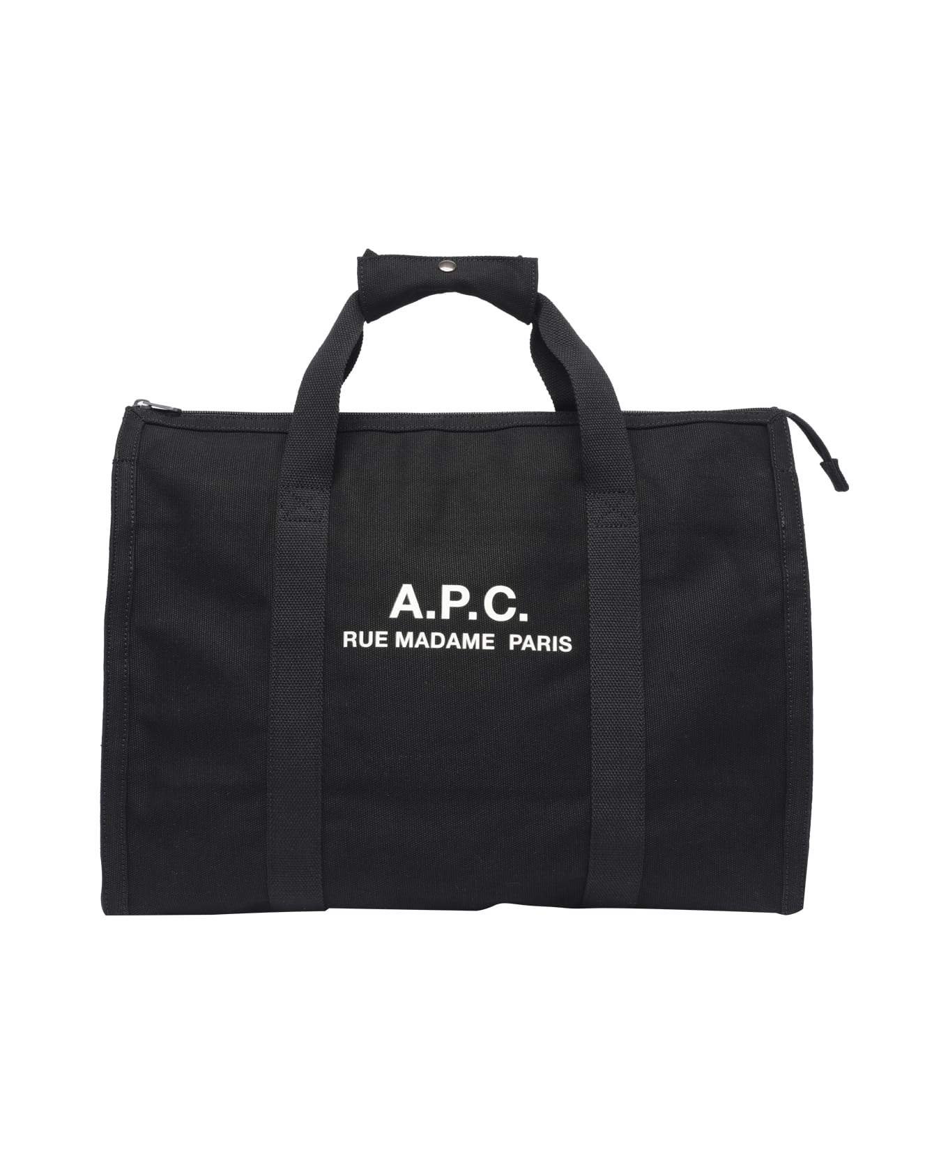 A.P.C. Recuperation Gym Bag Tote - BLACK