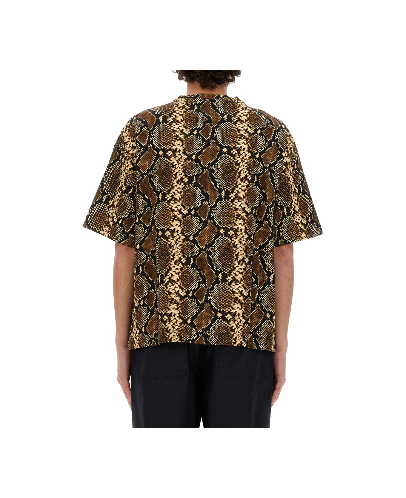 Jil Sander T-shirt With Animal Pattern - ANIMALIER シャツ