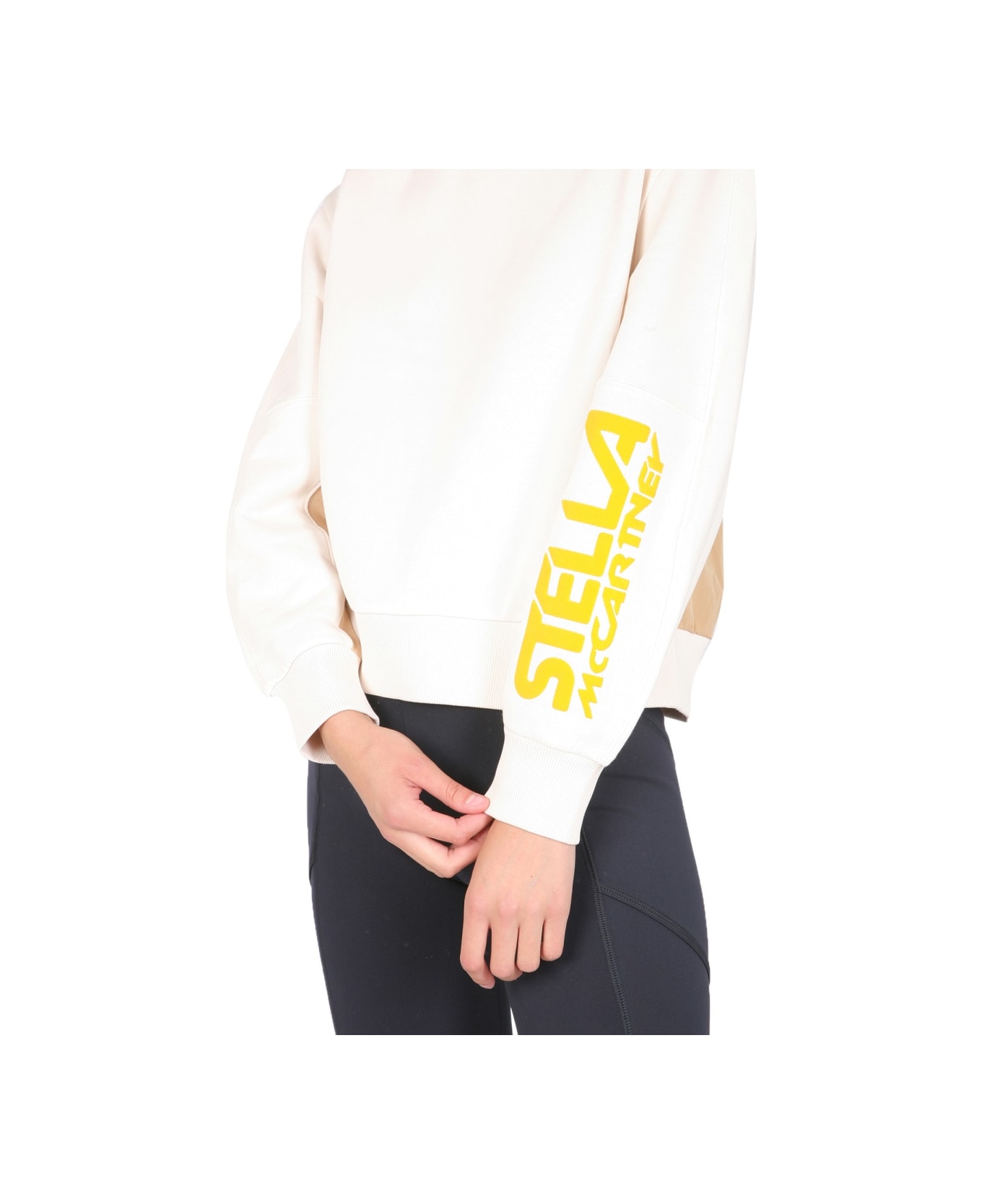 Stella McCartney Sweatshirt With Logo - WHITE