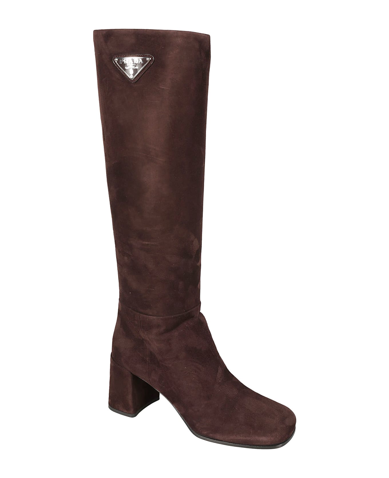 Prada Classic Over-the-knee Boots - Brown