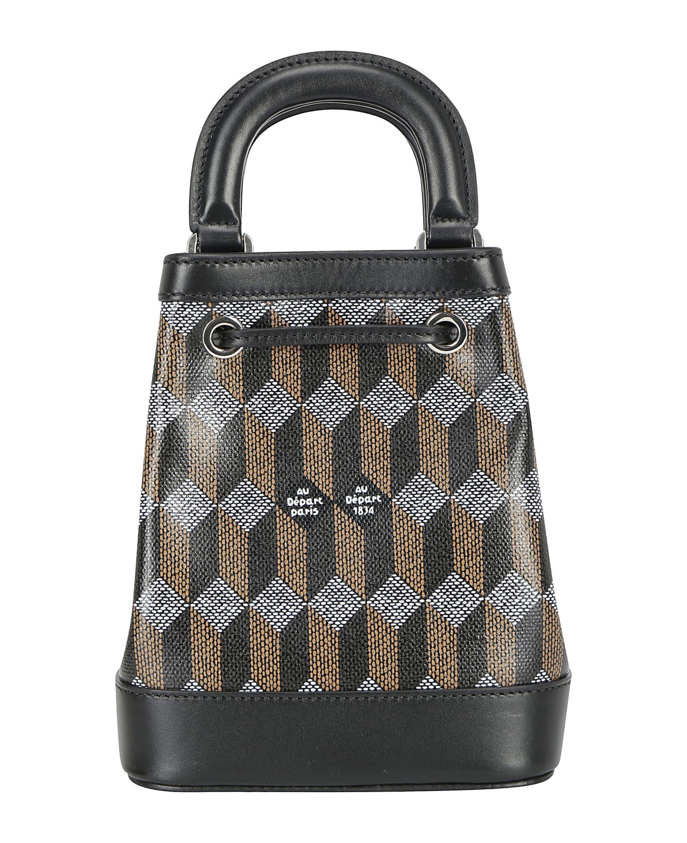 Au Départ Au Depart Bucket Bag - Black monogram