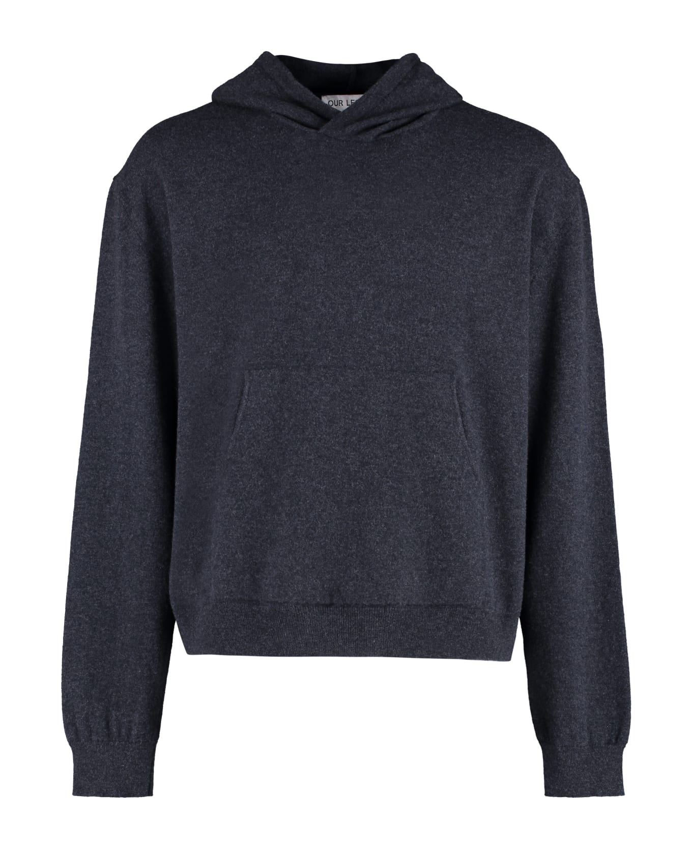Our Legacy Hooded Wool Sweater - grey
