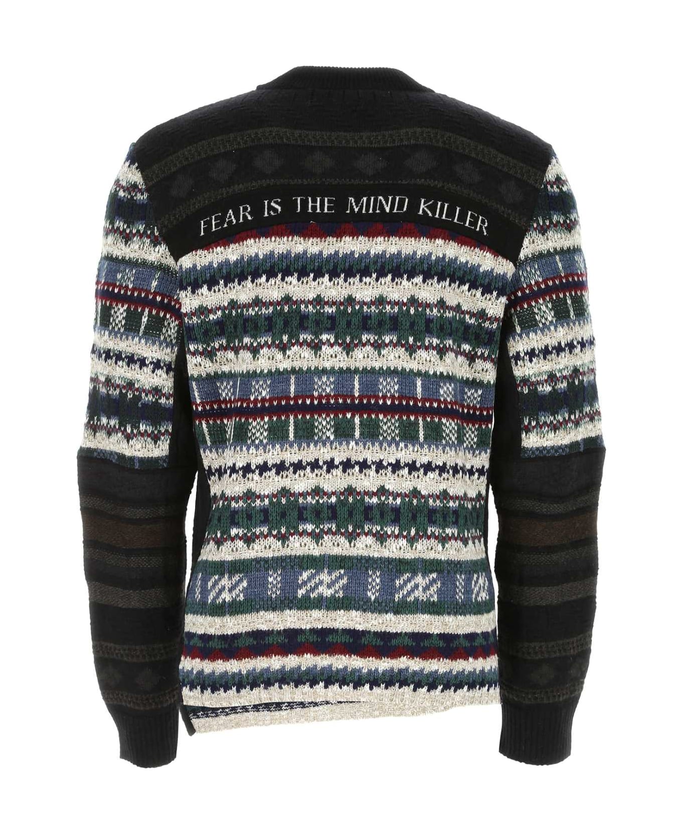 Marine Serre Multicolor Wool Sweater - 10