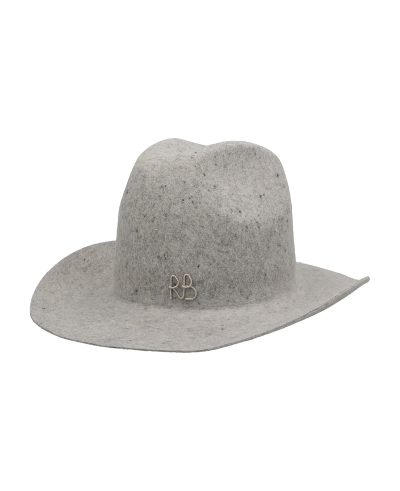 Ruslan Baginskiy Logo Wool Hat - Gray 帽子