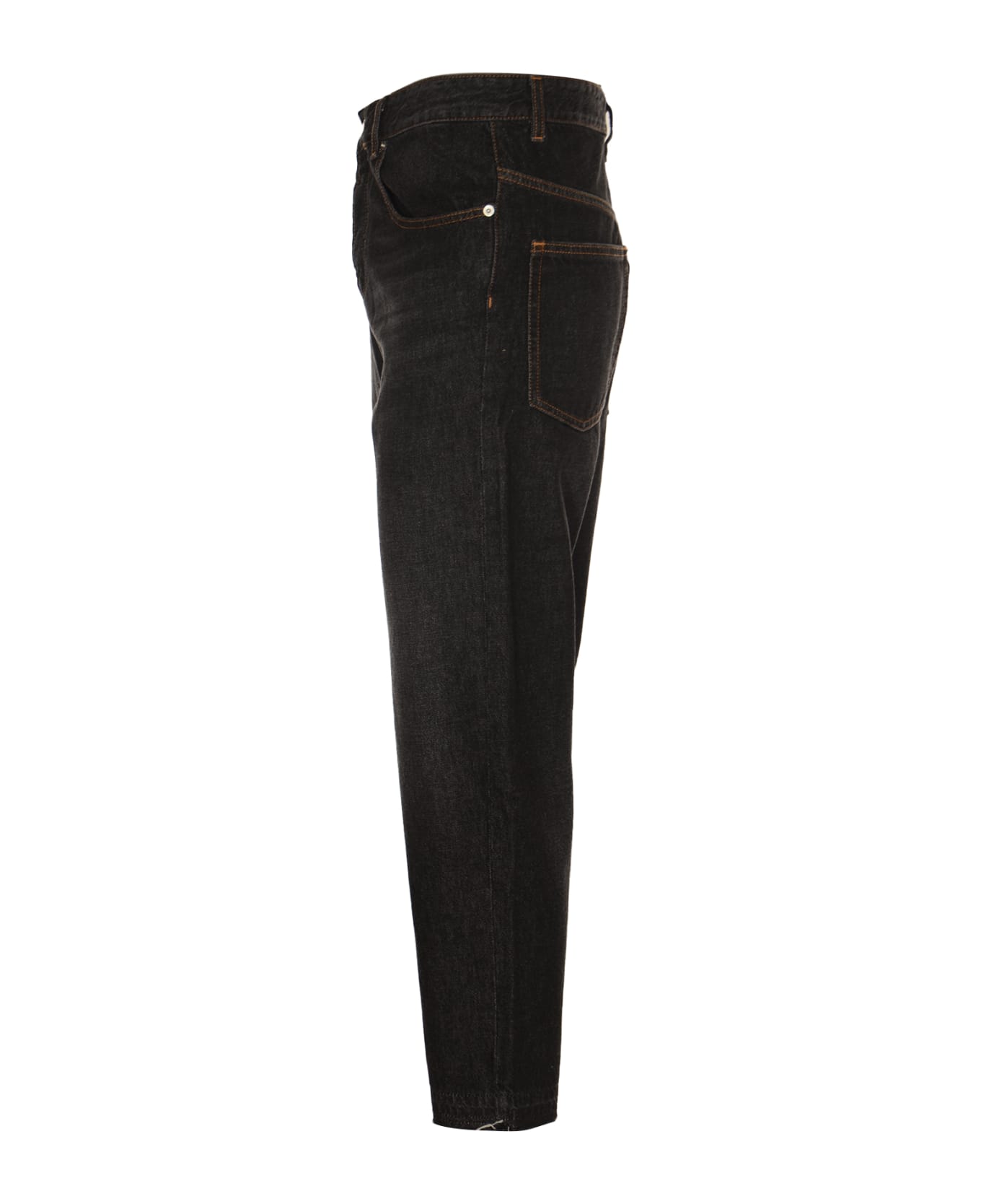 Isabel Marant Jelden Denim Jeans - Faded Black