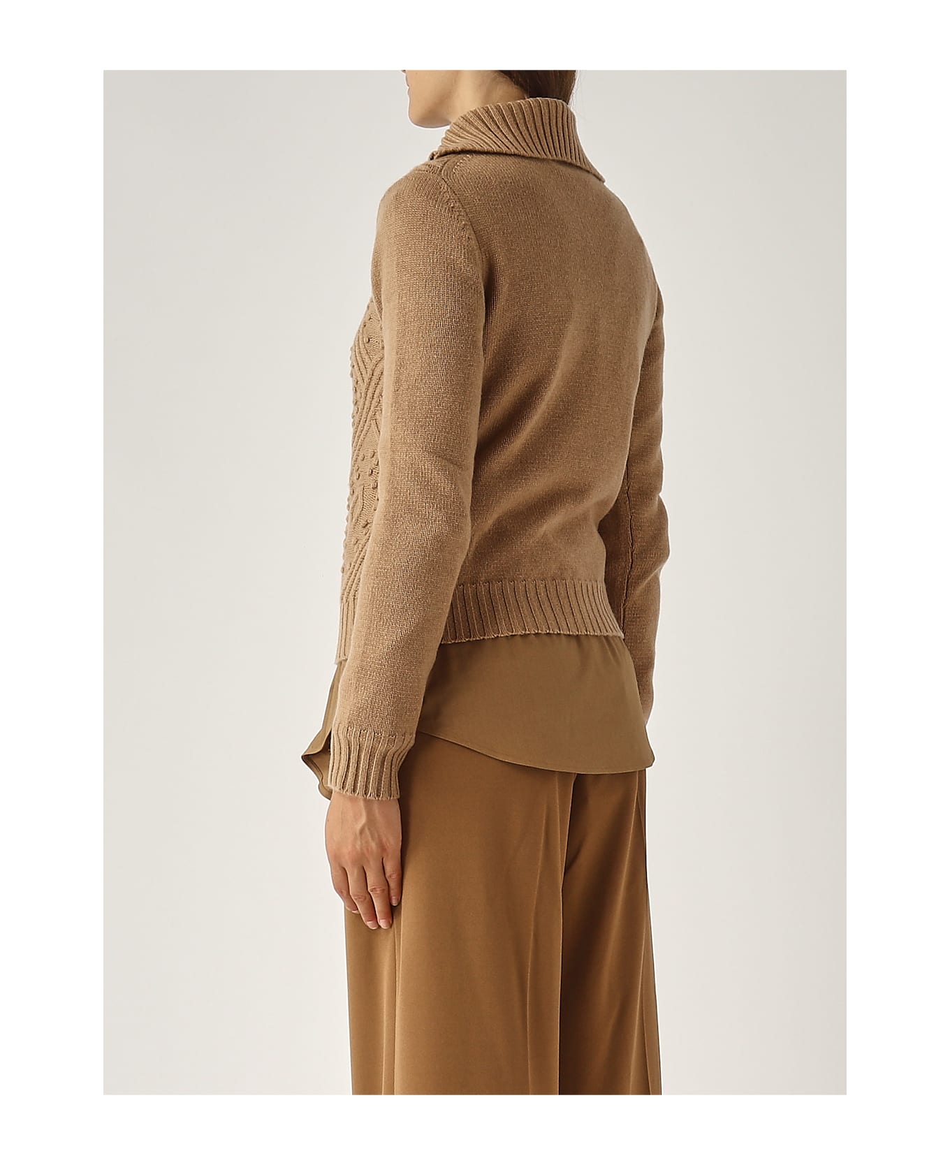 Max Mara Studio Etra Sweater - CAMMELLO