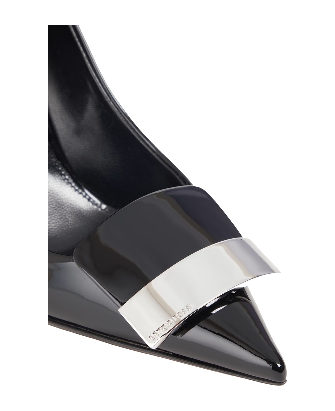 Sergio Rossi Leather Pumps - Black
