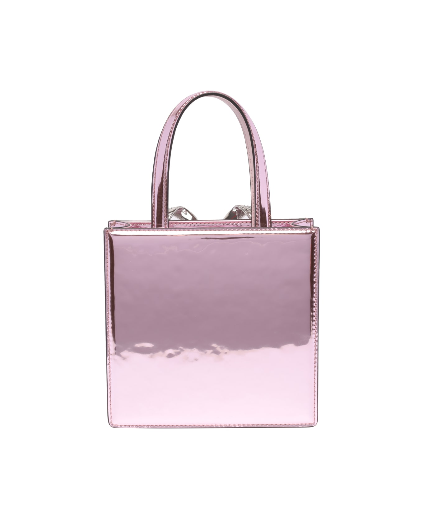 self-portrait Mini Tote Bow Bag - Pink