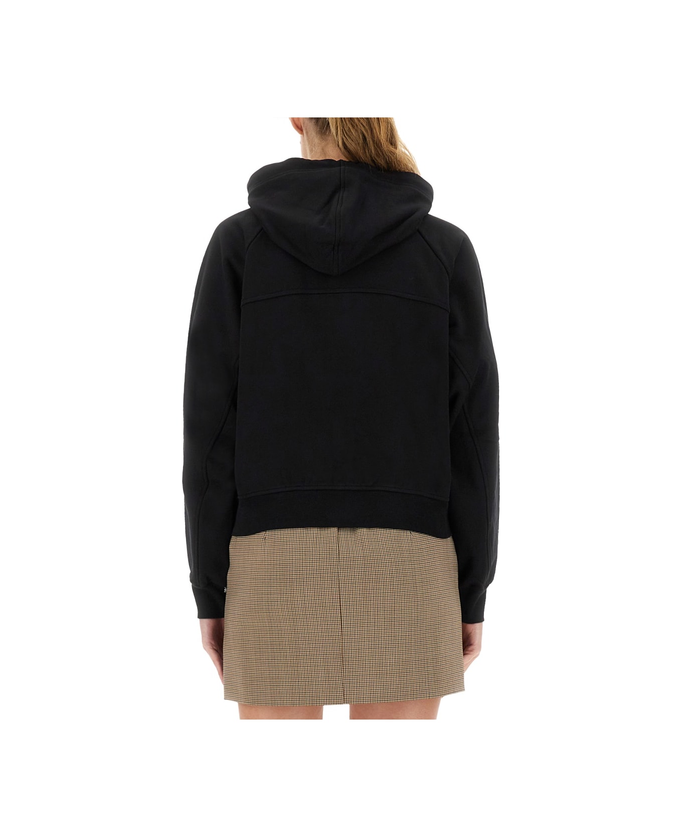 Vivienne Westwood Zipper Hoodie - BLACK