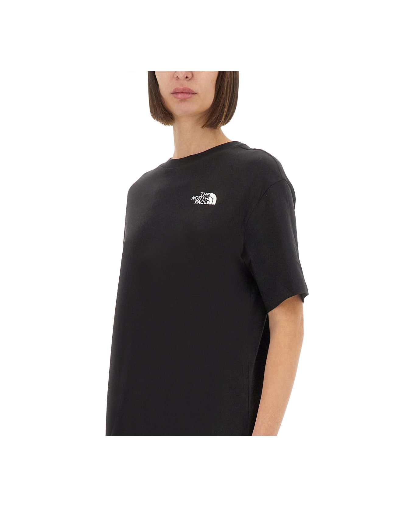 The North Face "simple Dome" Oversized T-shirt - BLACK