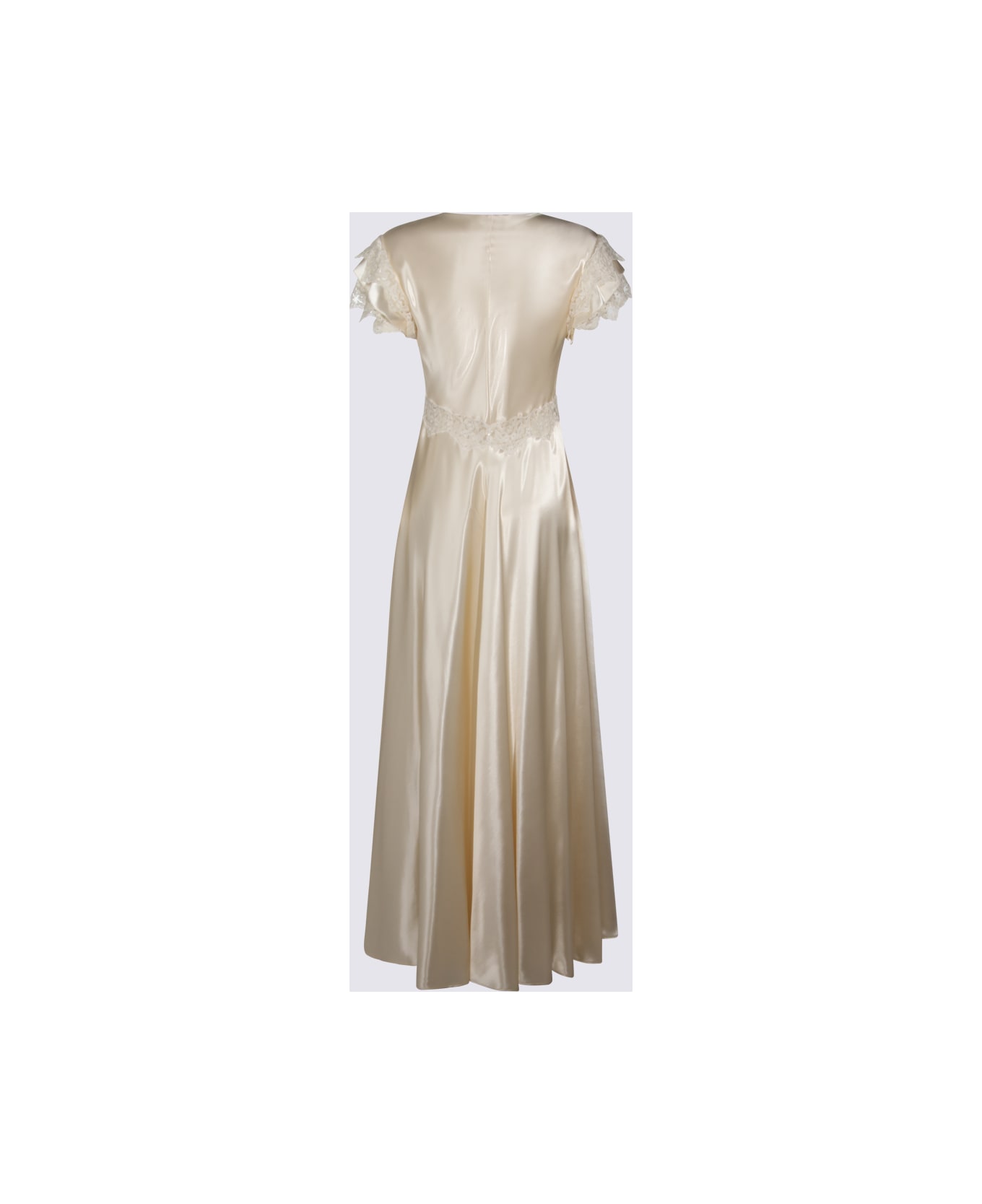 Alberta Ferretti White Dress - White