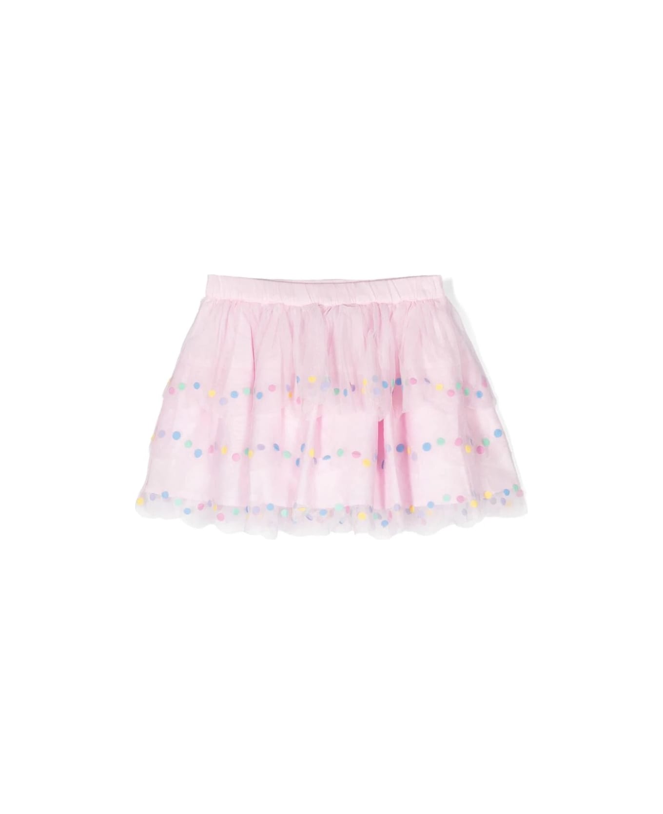 Stella McCartney Kids Confetti Dot Tutu Skirt In Pink Wisteria - Pink