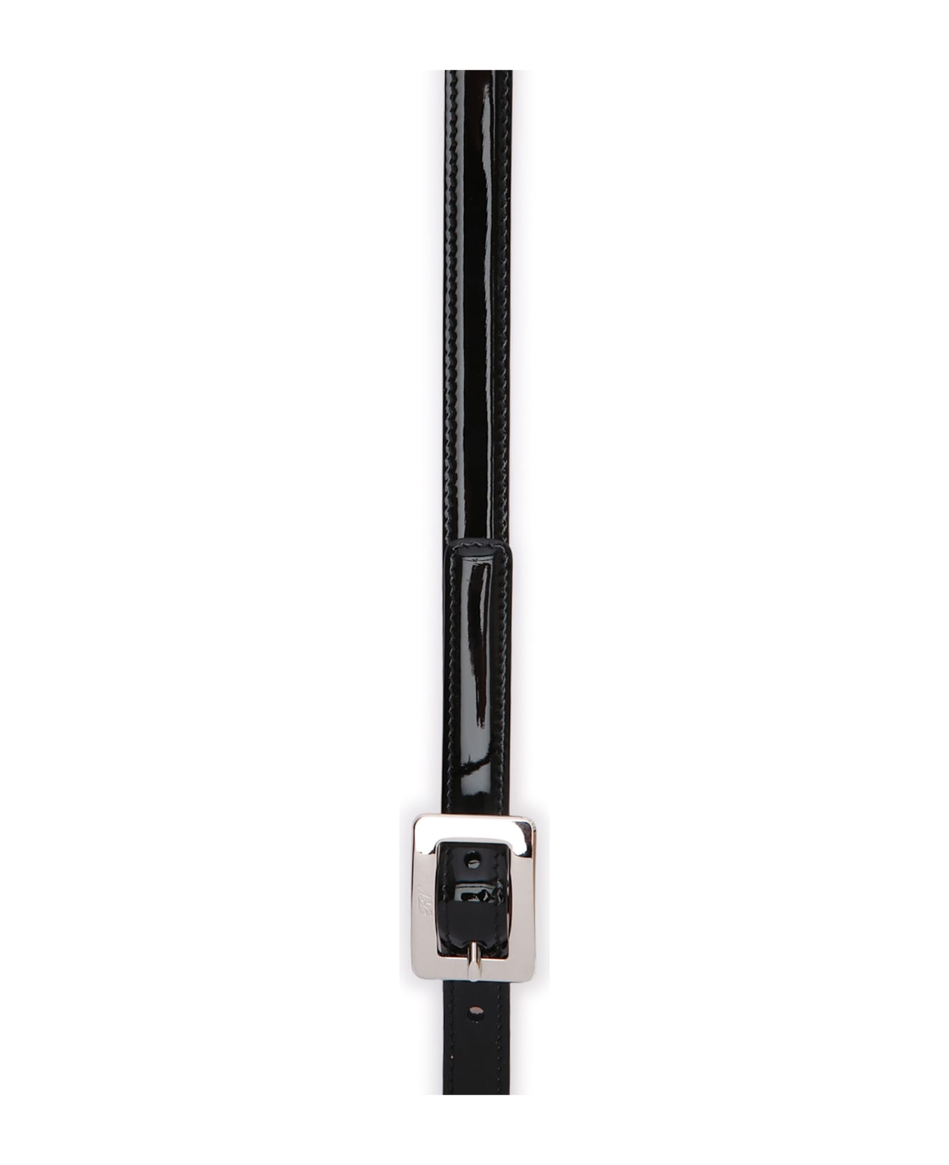 Roger Vivier Belle Vivier Double Buck. Belt P.15 - NERO