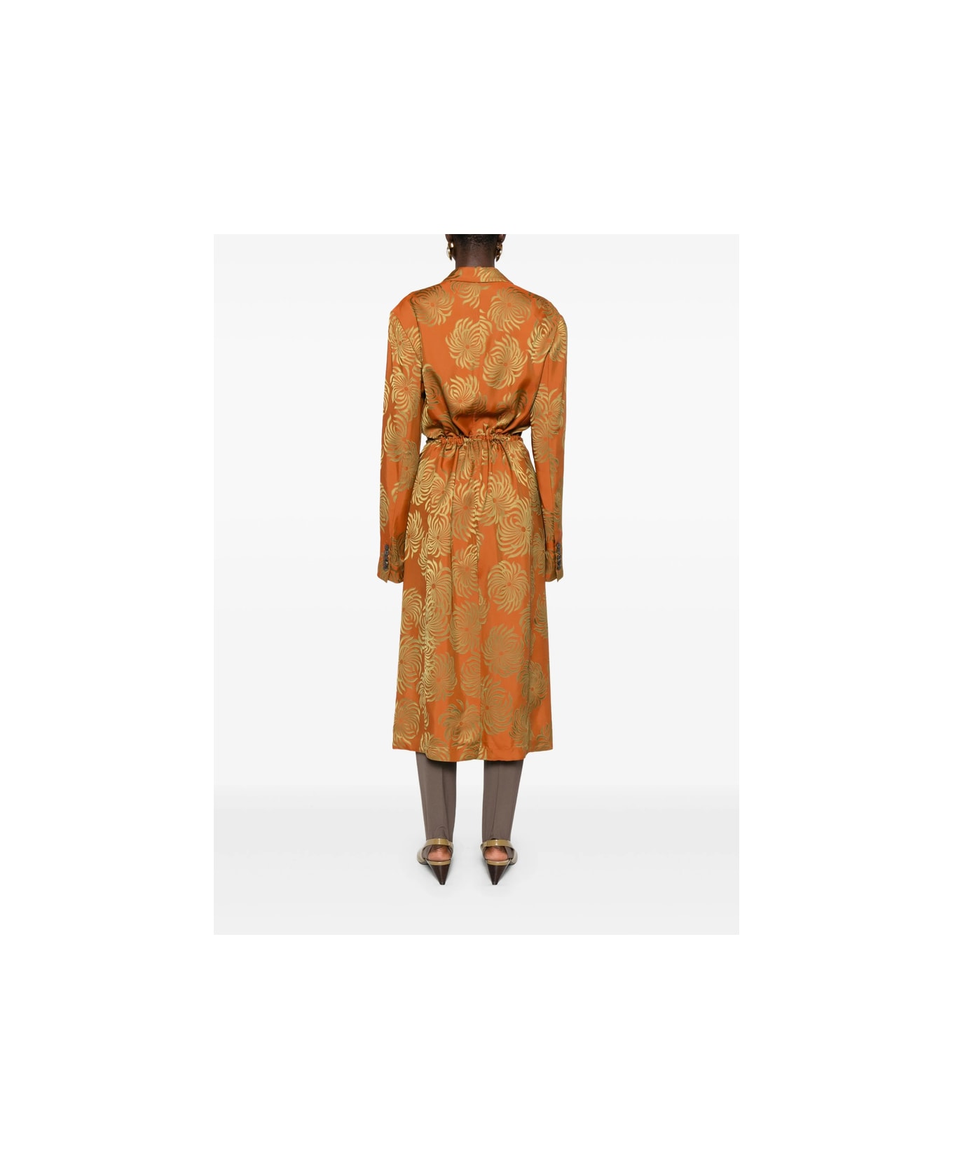 Dries Van Noten Coat - ORANGE