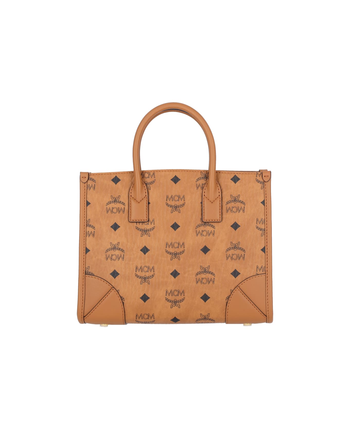 [MCM]ミュンヘン ビンテージ デニム スモール トートバッグ MCM]ミュンヘン ビンテージ デニム スモール トートバッグ (MCM