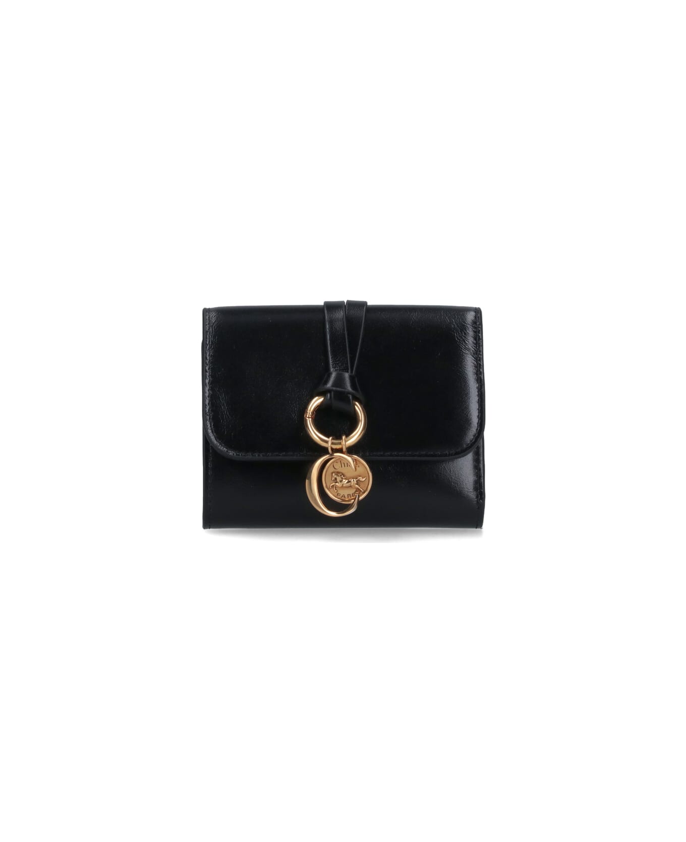 Chloé 
alphabet
 Wallet - Black