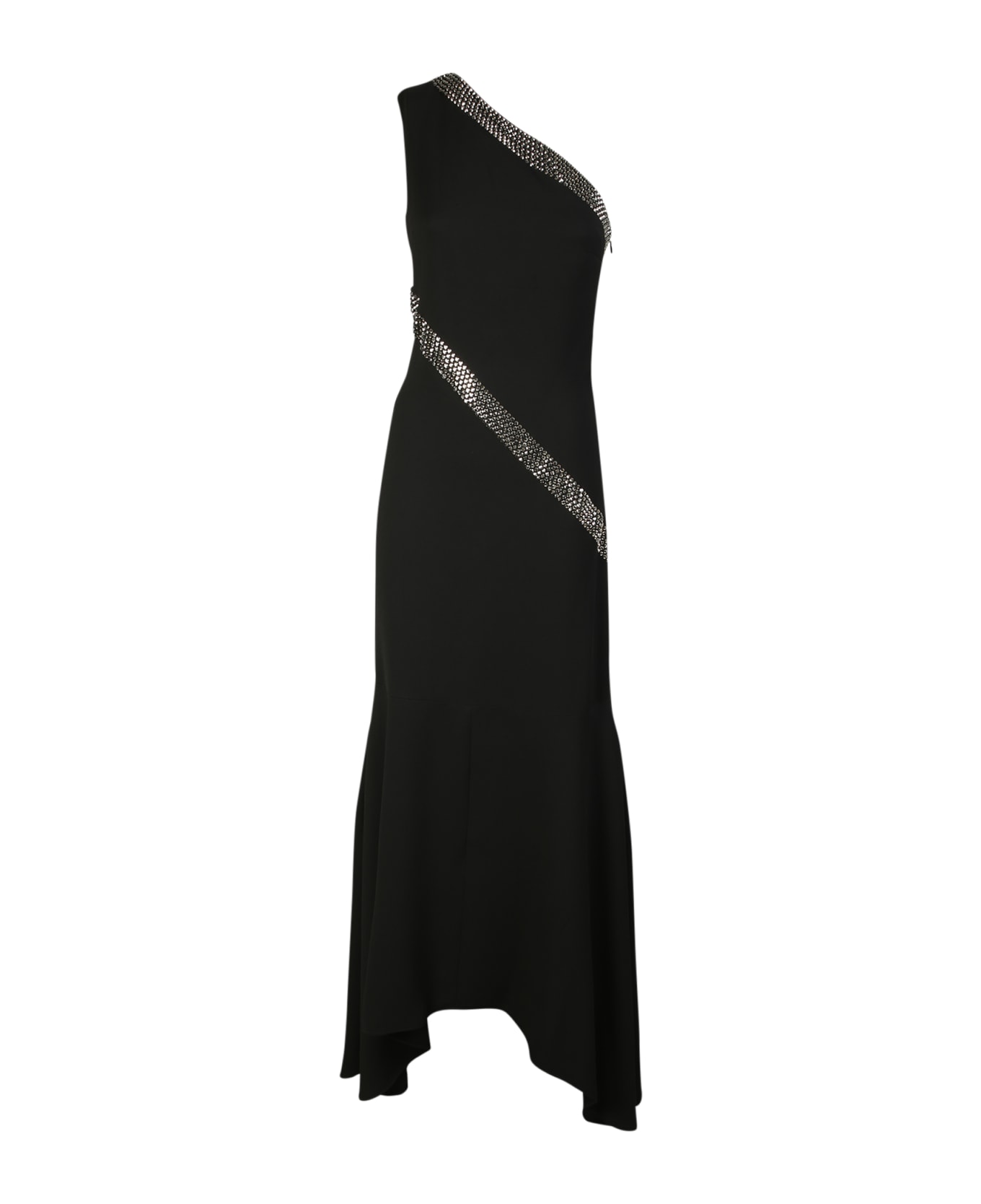 Stella McCartney Studded Mermaid Dress - BLACK