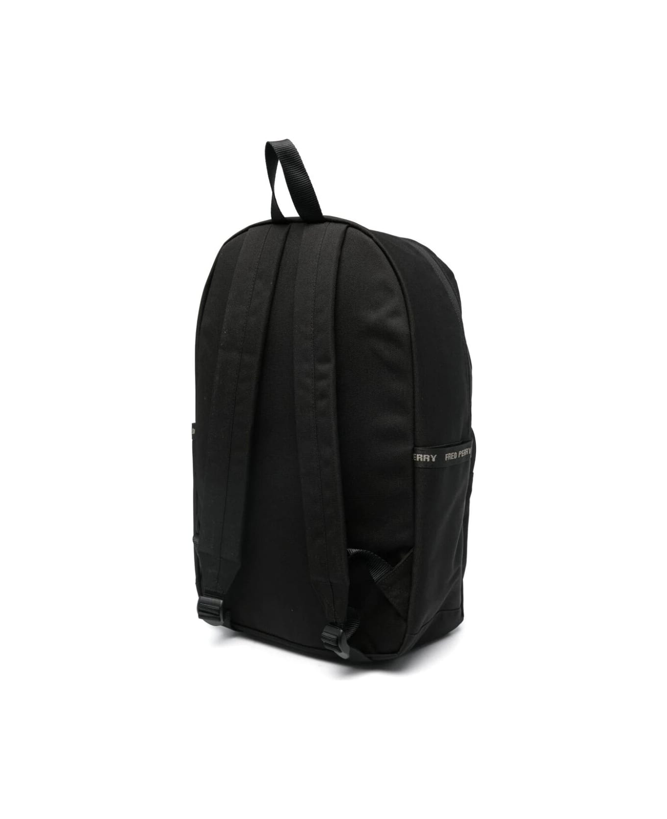 Fred Perry Fp Taped Backpack - Black Warm Grey