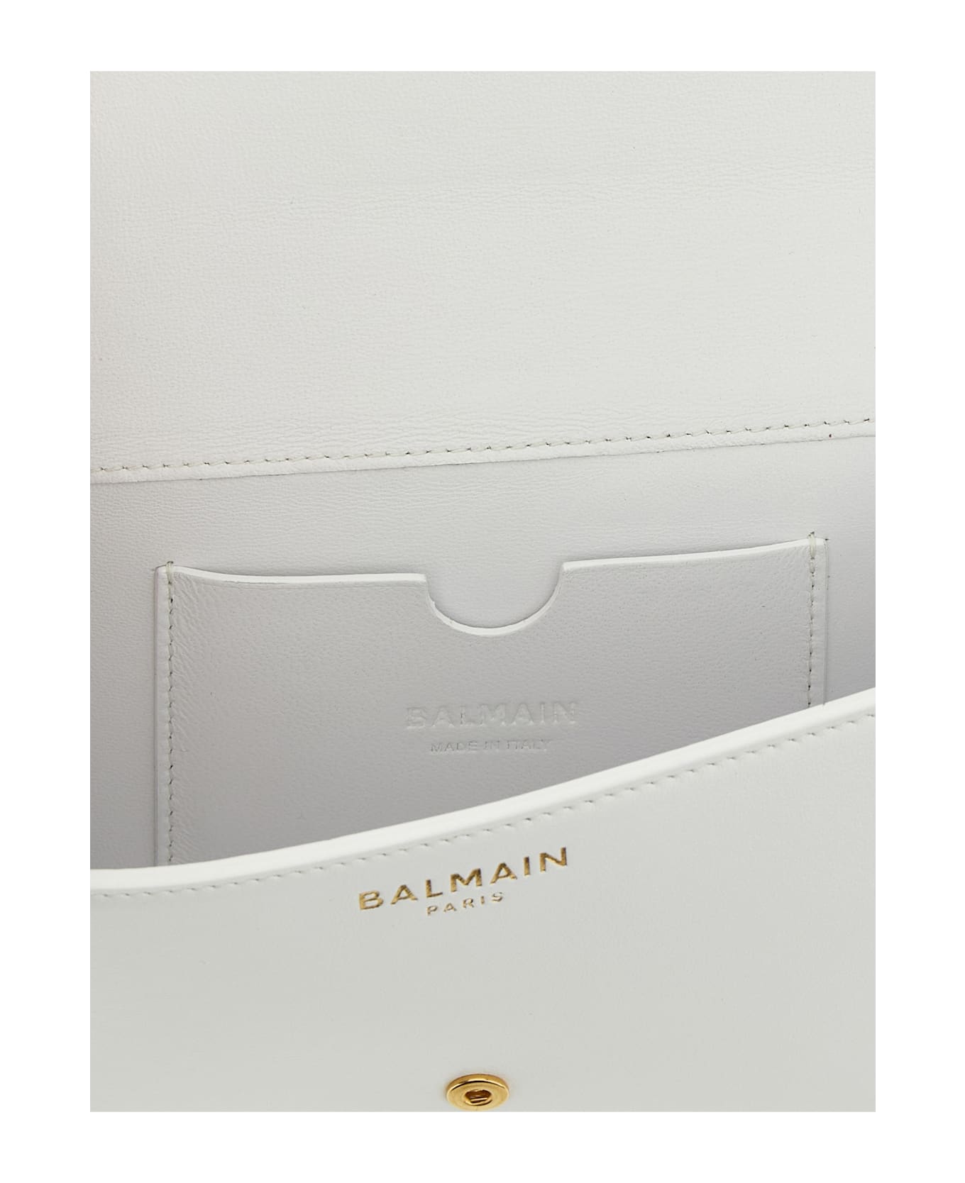 Balmain 'shuffle' Wallet Chain - White