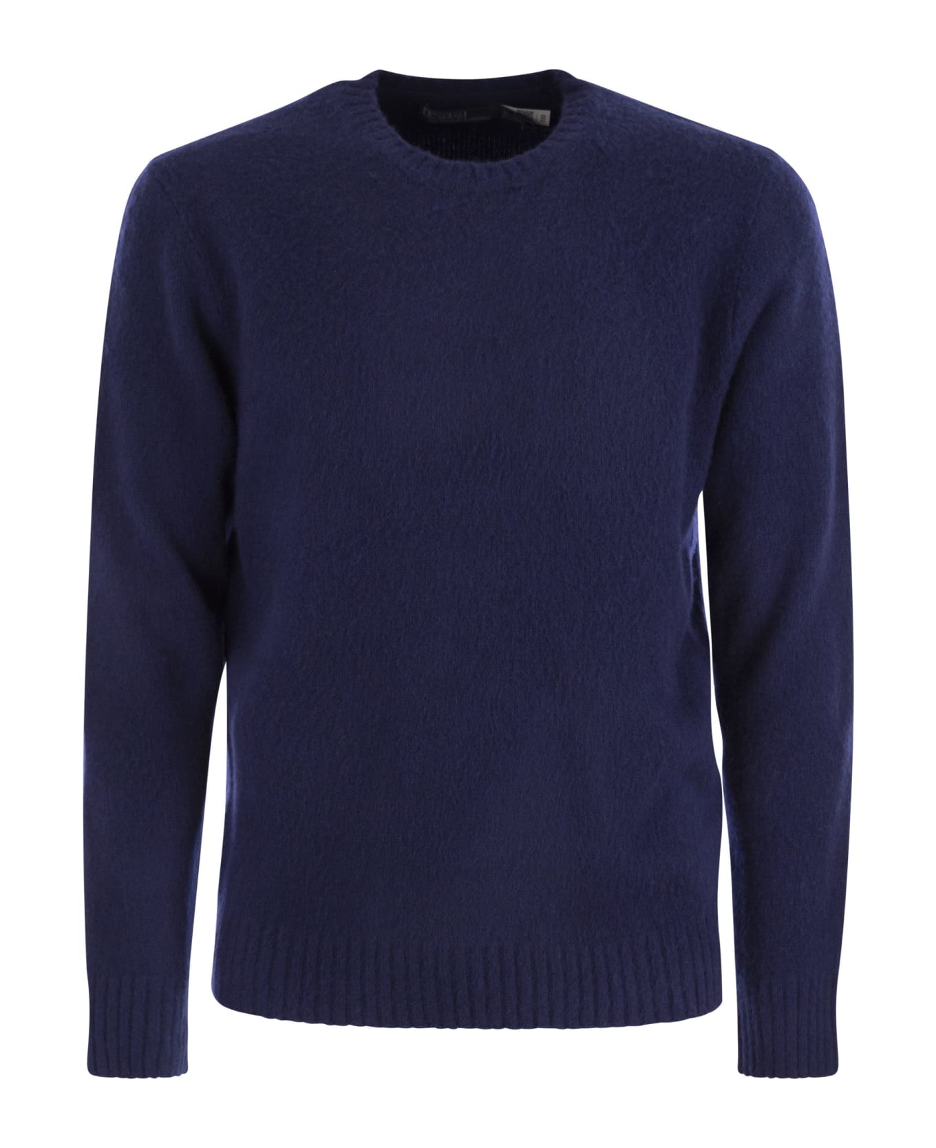 Polo Ralph Lauren Crew-neck Sweater In Wool And Cashmere - Blue