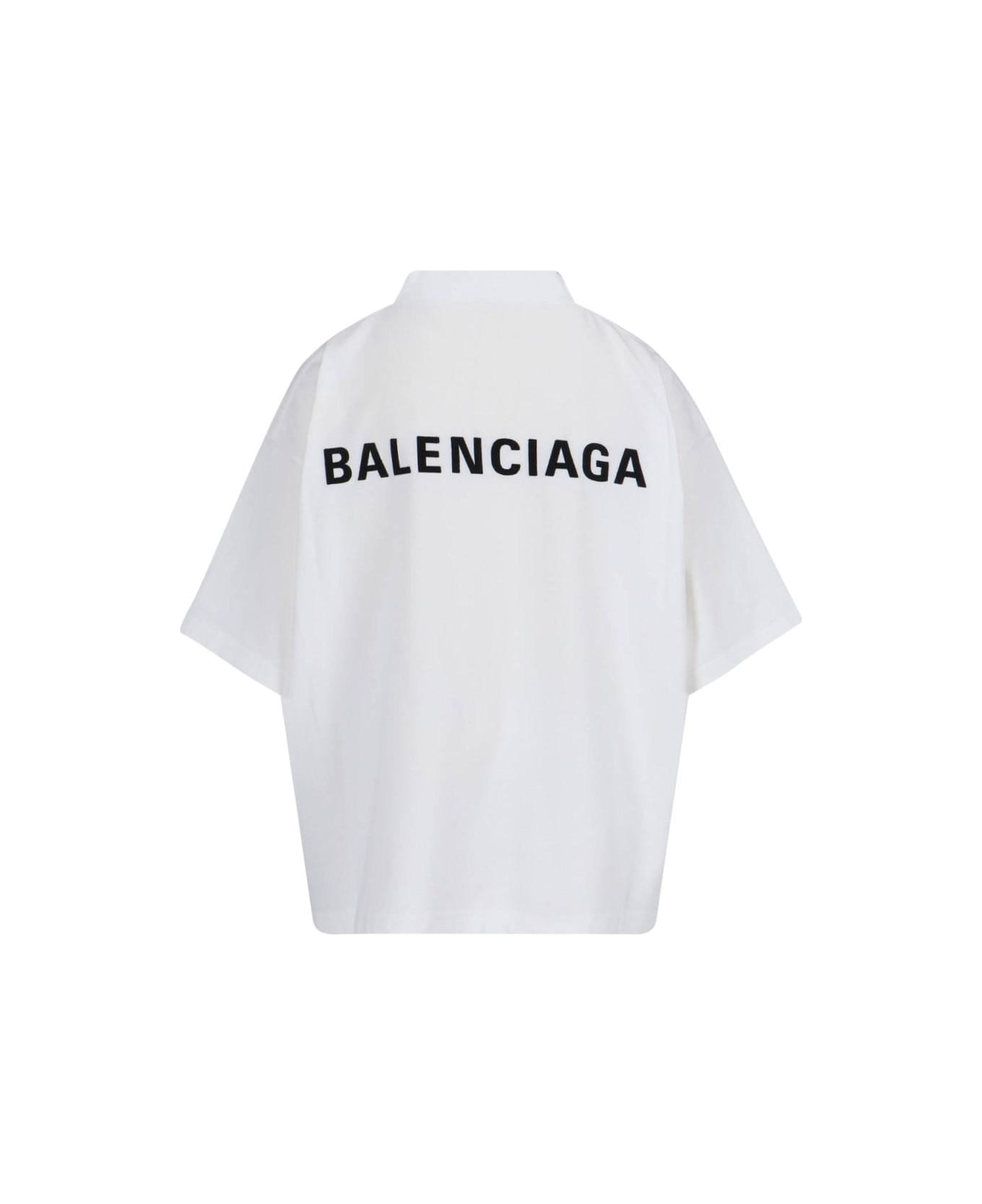 Balenciaga Crewneck T-shirt - White