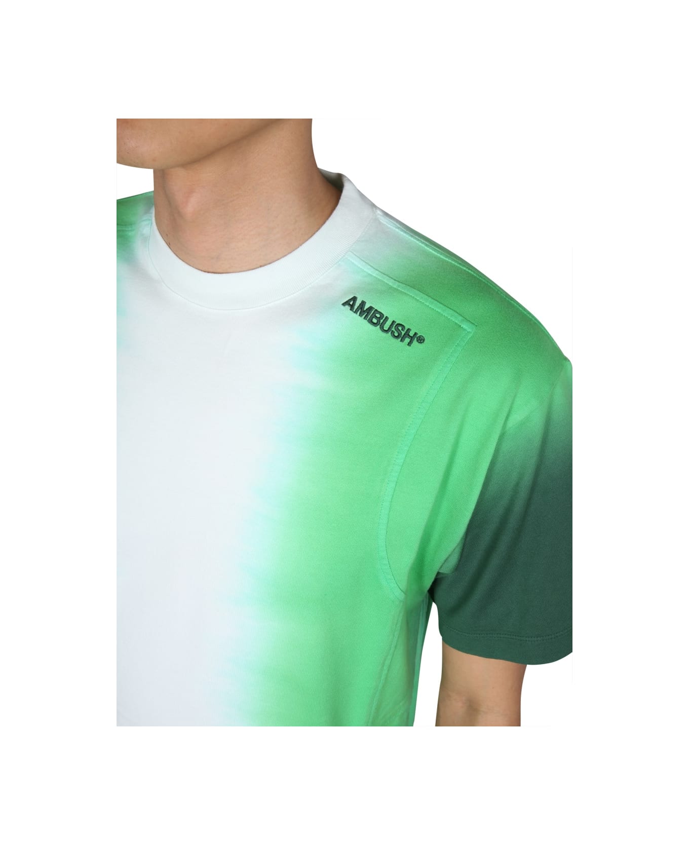 AMBUSH Round Neck T-shirt - GREEN