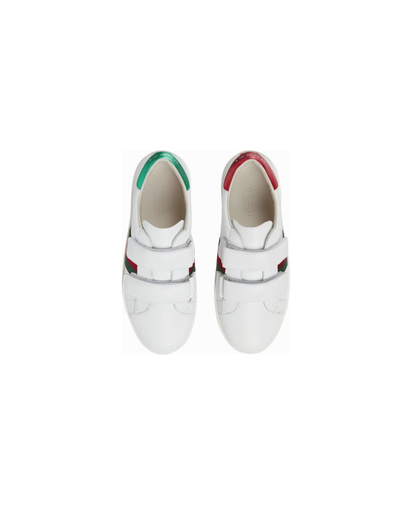 Gucci Ace Leather Sneakers - MultiColour