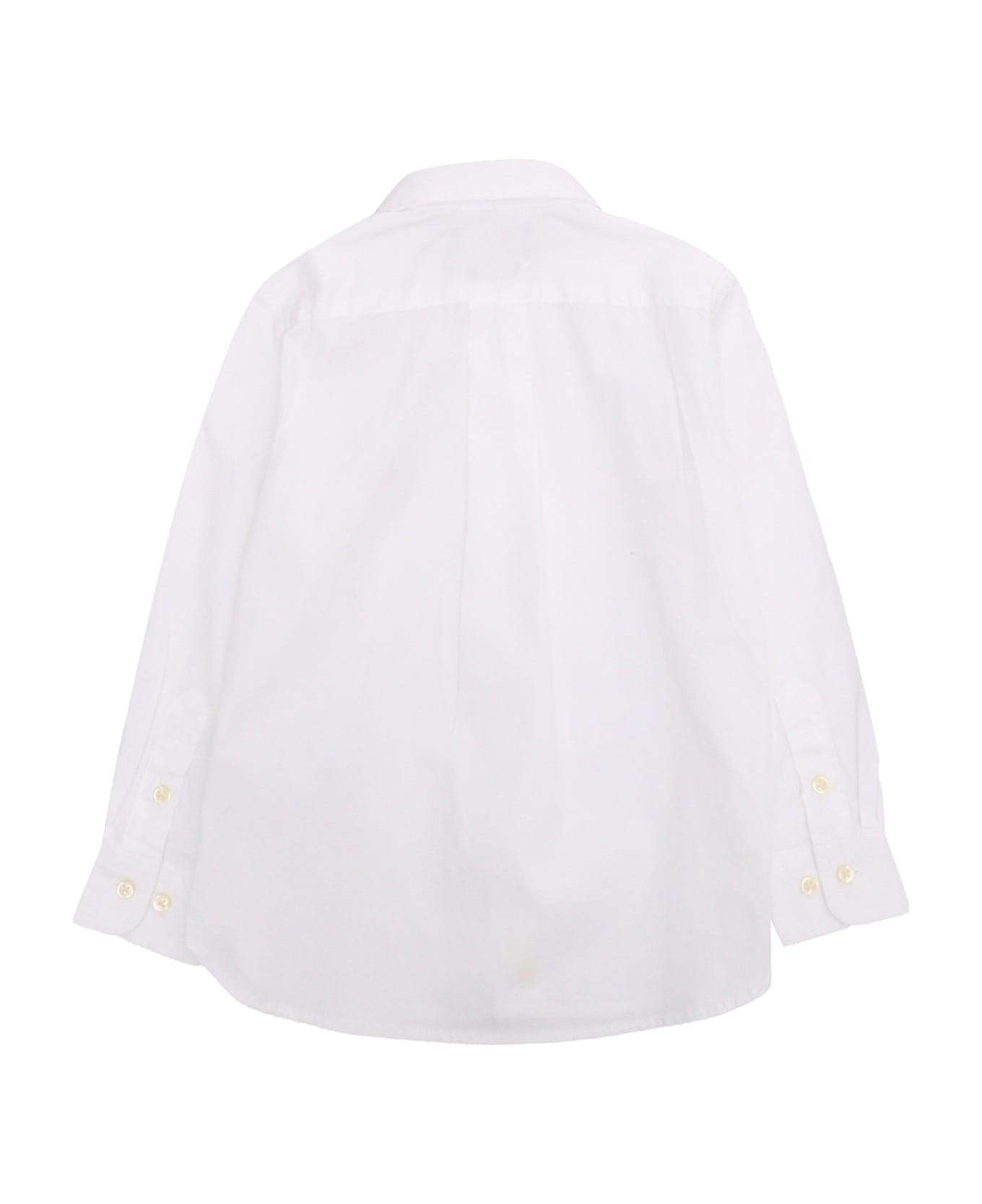 Polo Ralph Lauren Slim Fit-tops-shirt - WHITE