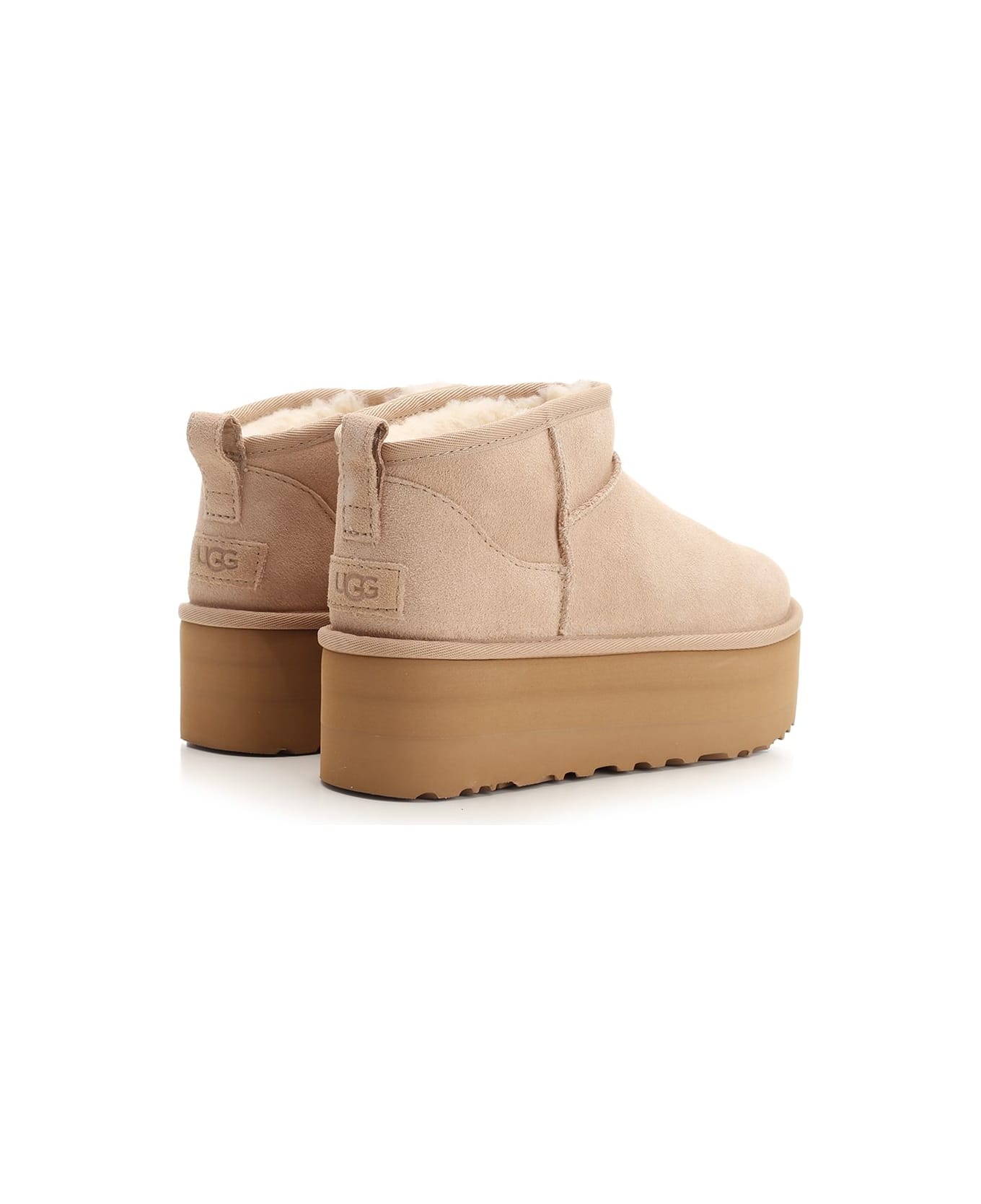 UGG 
classic Ultra Mini
 Ankle Boots - Beige