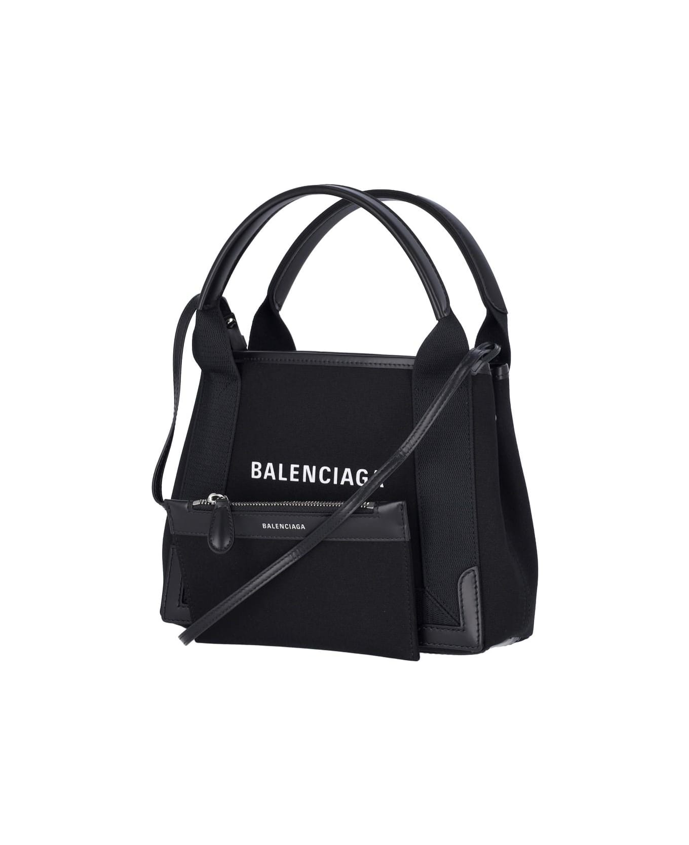 Balenciaga 'navy Cabas Xs' Tote Bag | italist