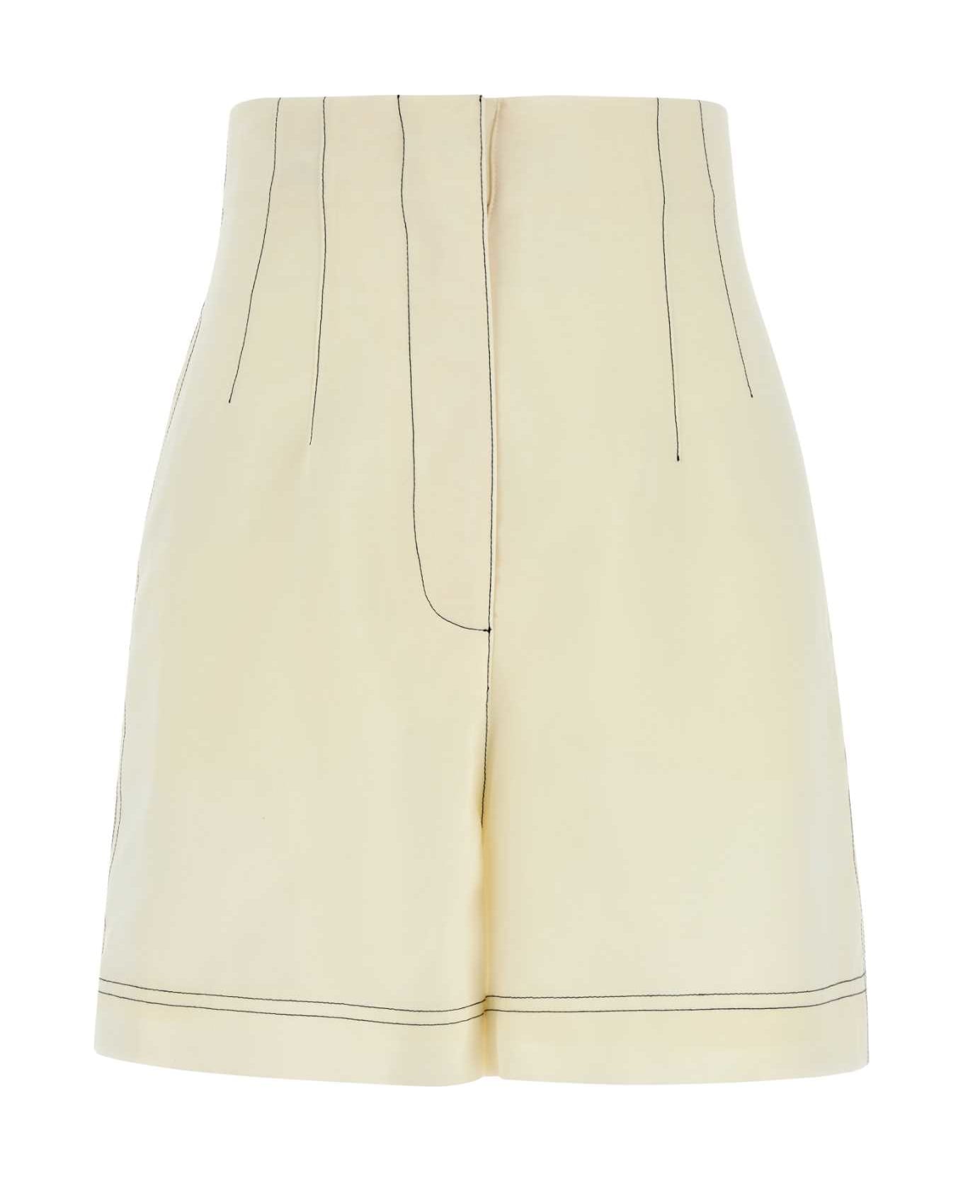 Philosophy di Lorenzo Serafini Ivory Polyester Blend Pant - FANTASIABIANCO