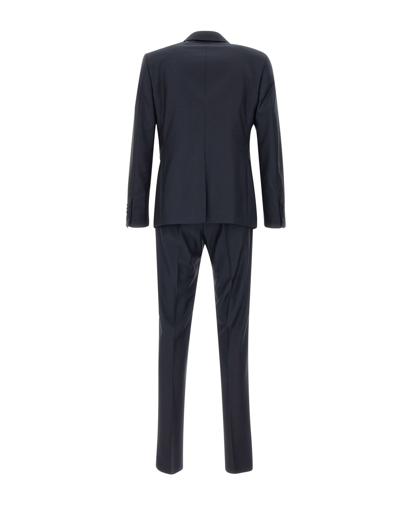 Tagliatore Fresh Super 130's Three-piece Formal Suit - BLUE