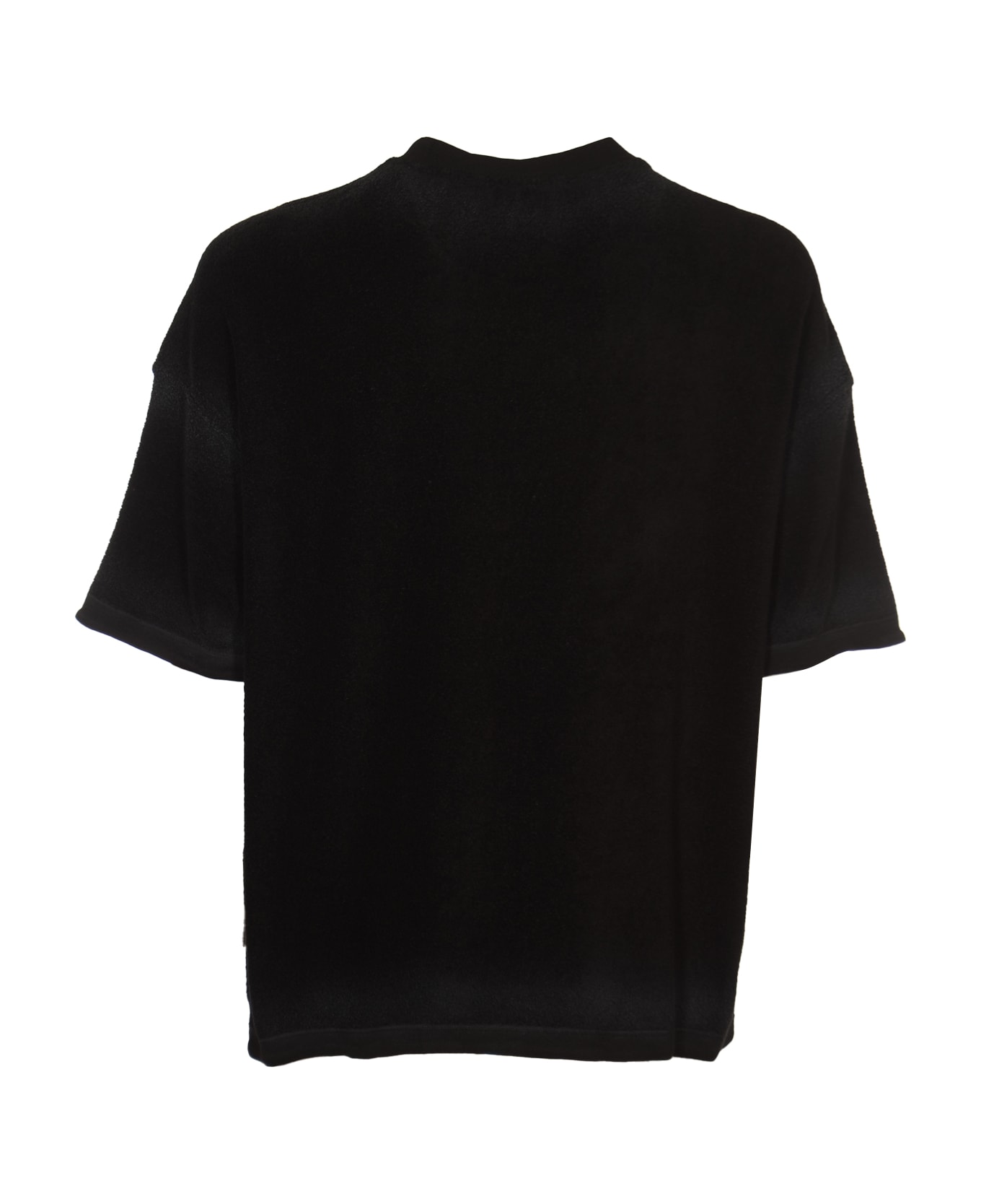Roberto Collina Dye Effect Round Neck T-shirt - Black