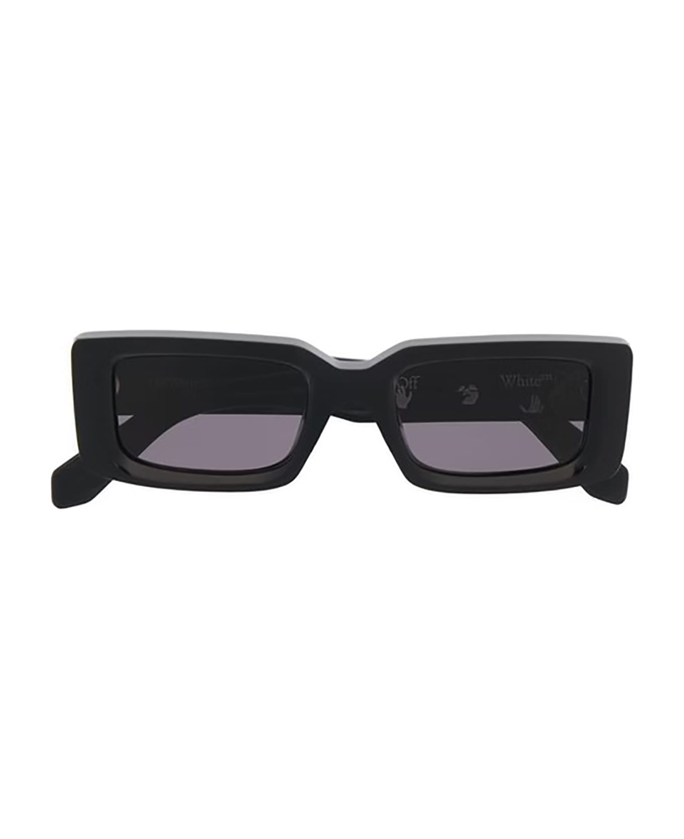 Off-White ARTHUR SUNGLASSES Sunglasses - Black Dark Grey