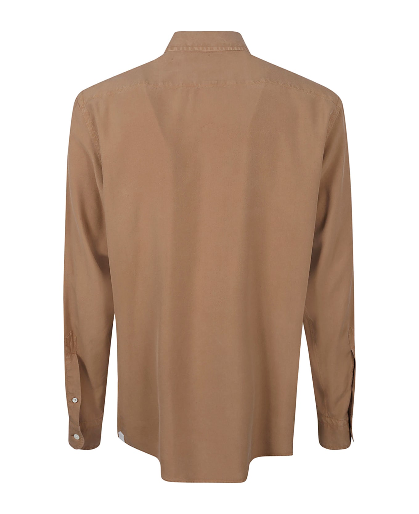 Zegna Garment Dyed Shirt - Brown シャツ