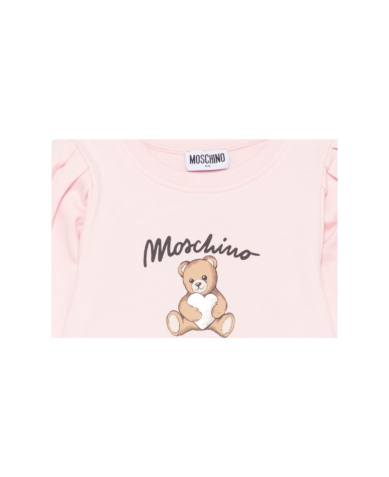 Moschino Kids Printed Dress - Pink